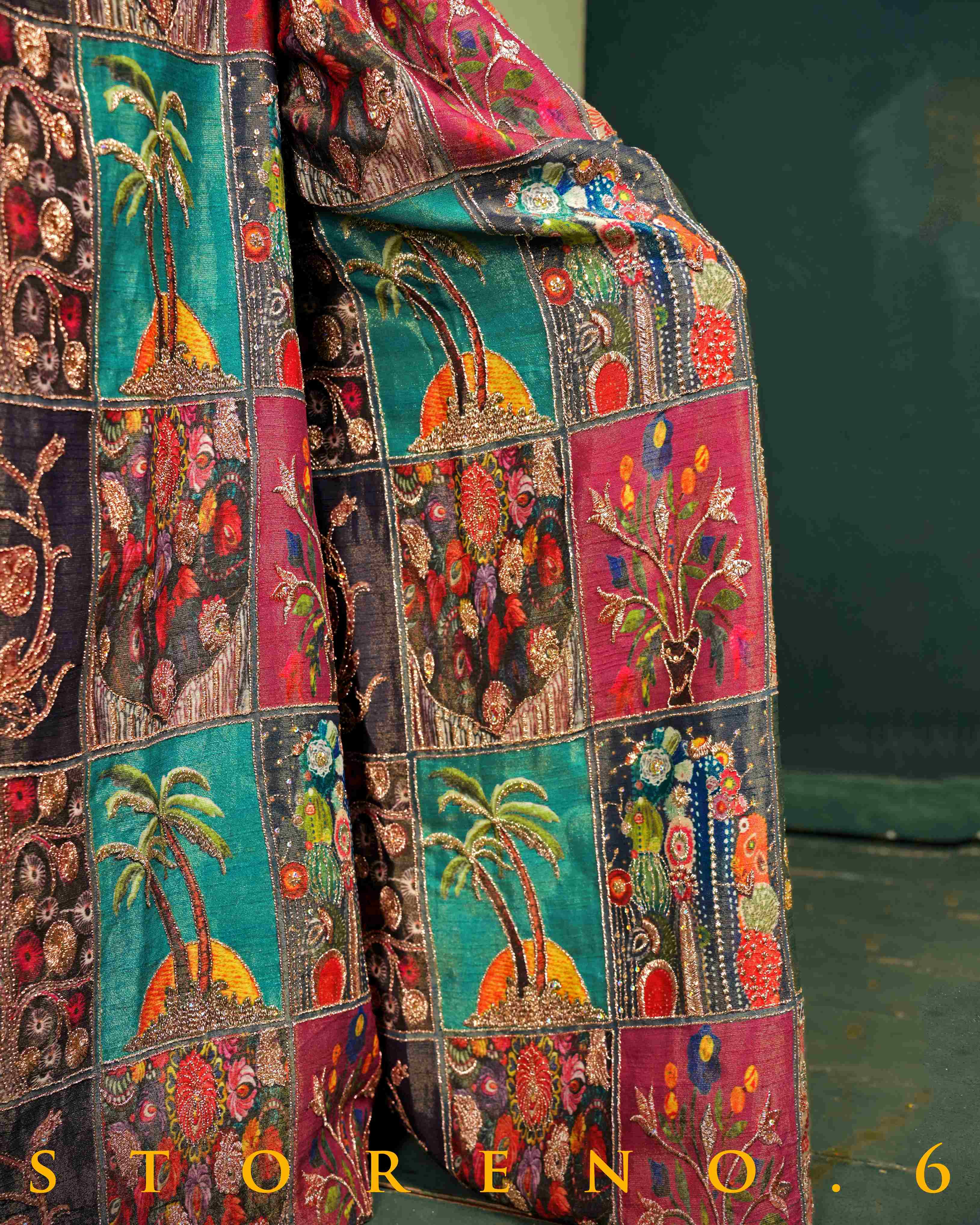 THE SCENIC SPIRIT PALAZZO AND BLOUSE SET