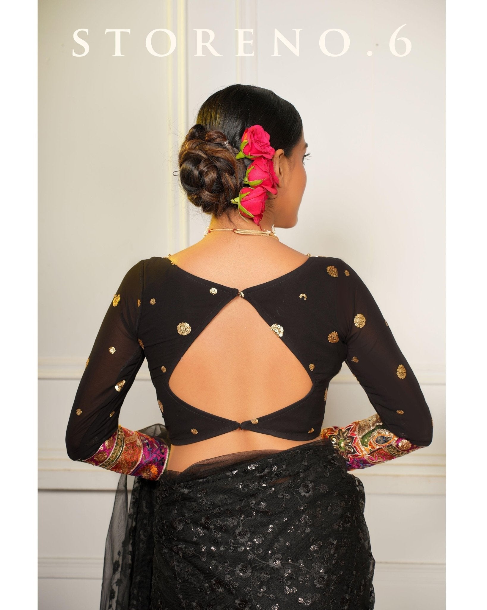 RICH IN RAVEN BLOUSE