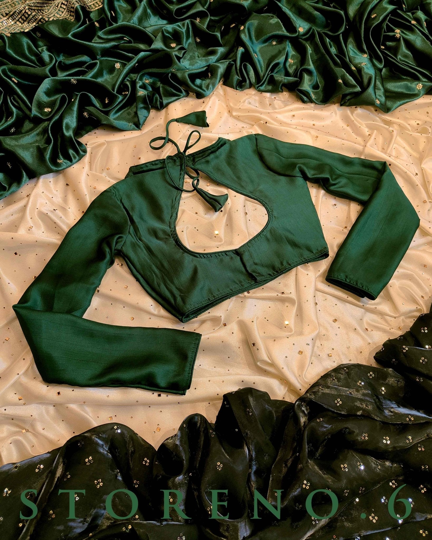 HUNTER KNIGHT SILK BLOUSE