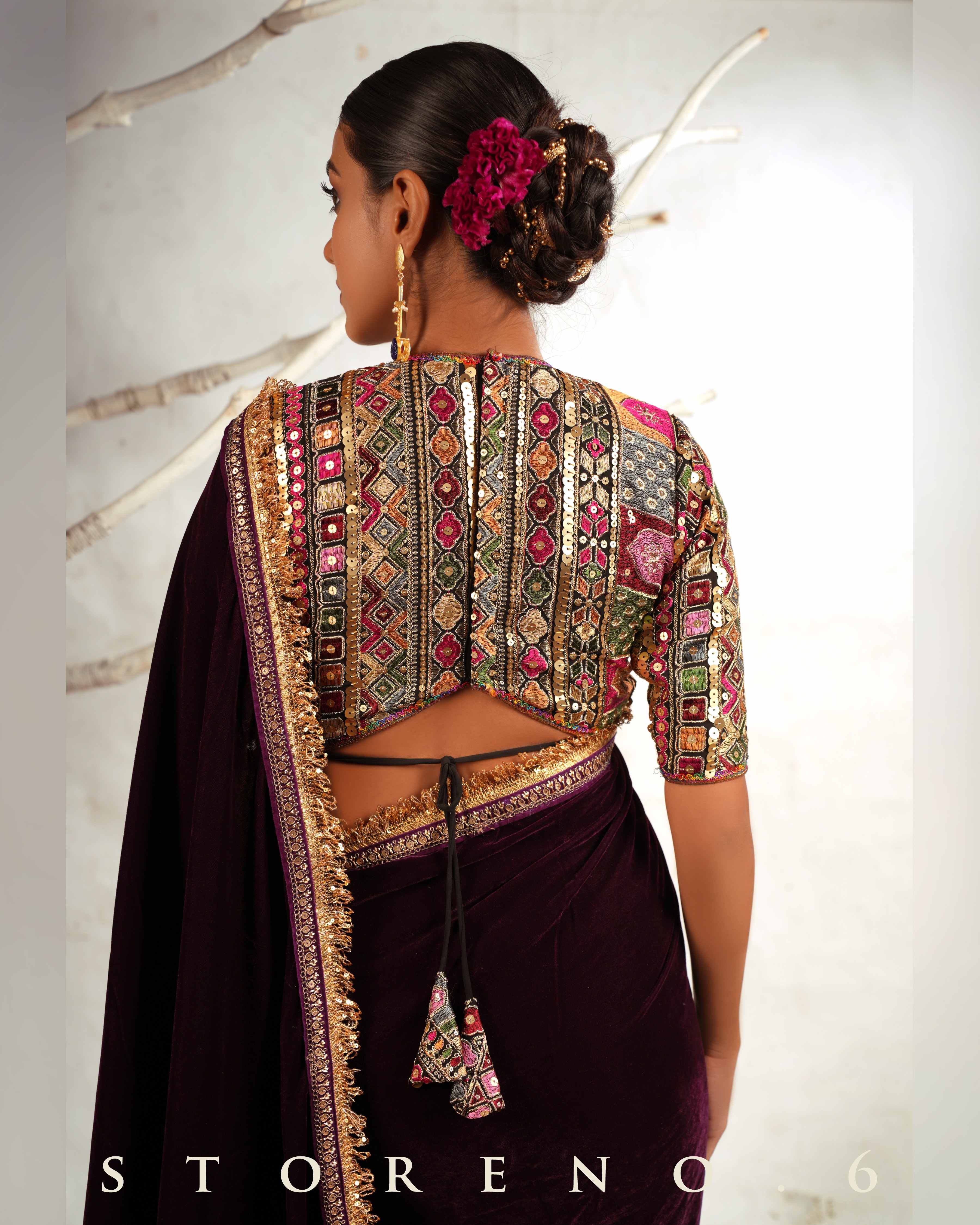 GUL KAARI SIAH CLASSIC BLOUSE