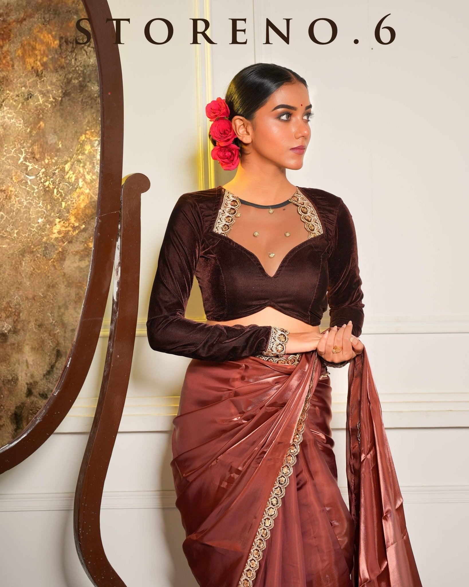NOOR-E-BHURA SAREE