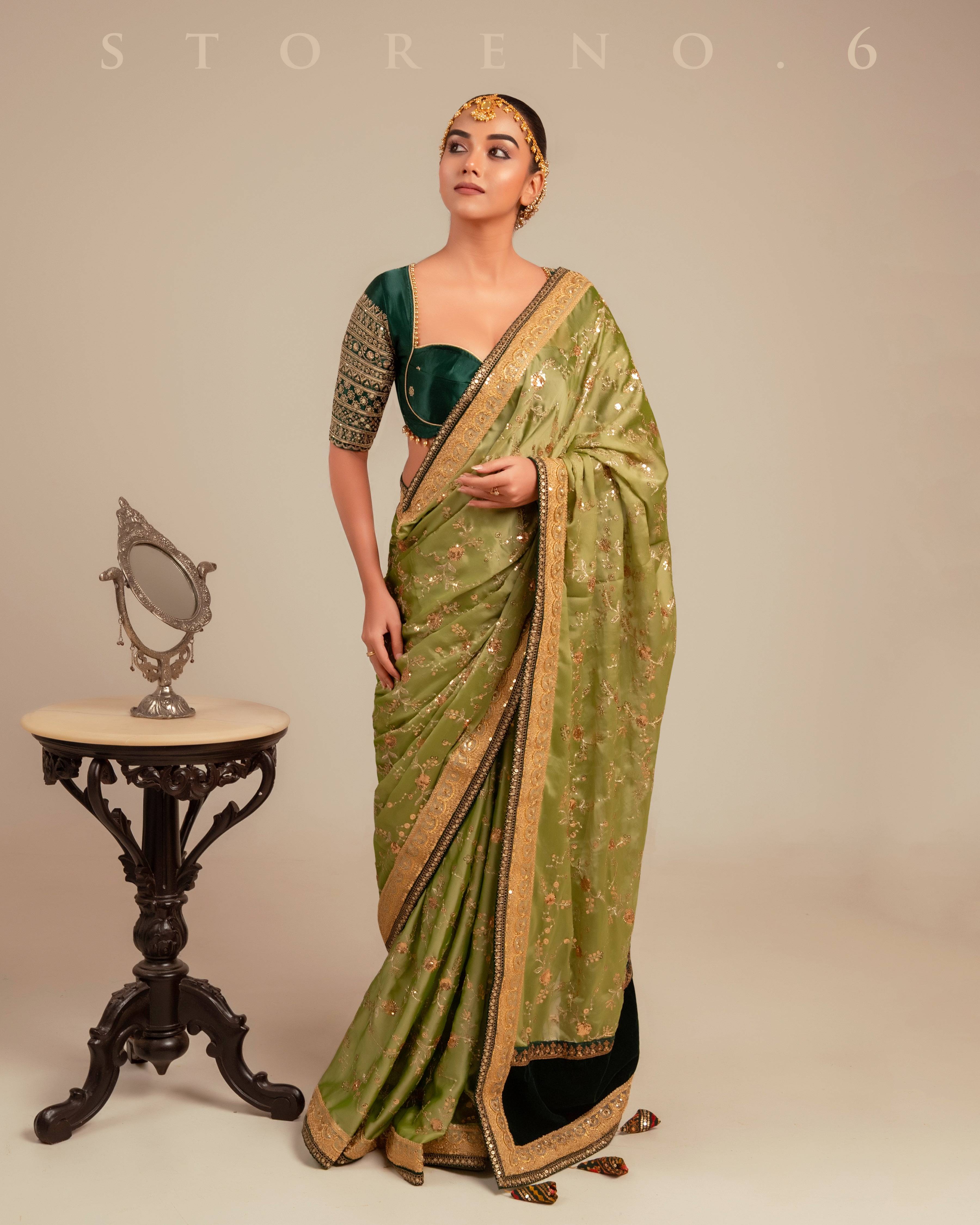 WILLOW WHISPER SAREE