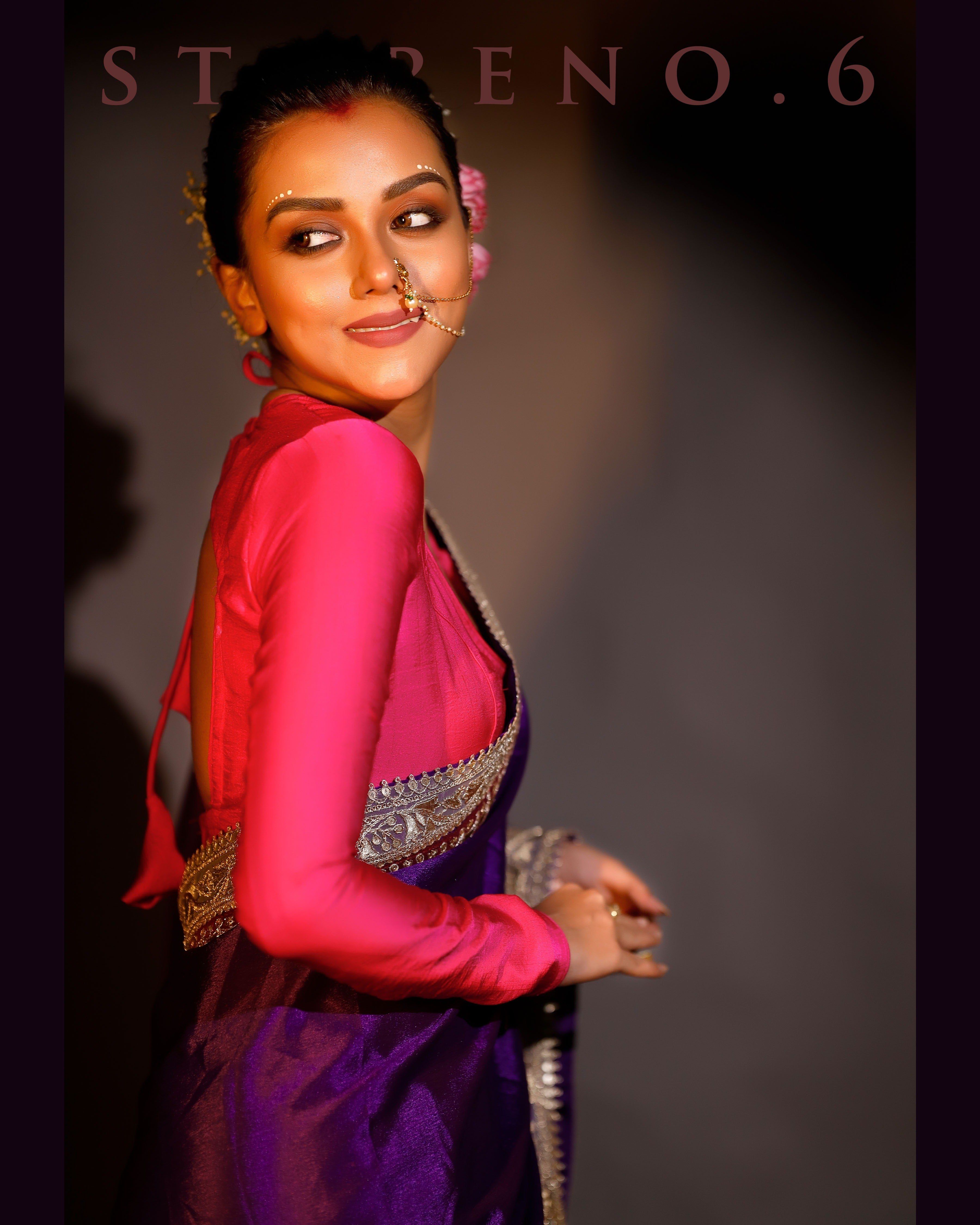 PASSIONATE PLUM BLOUSE
