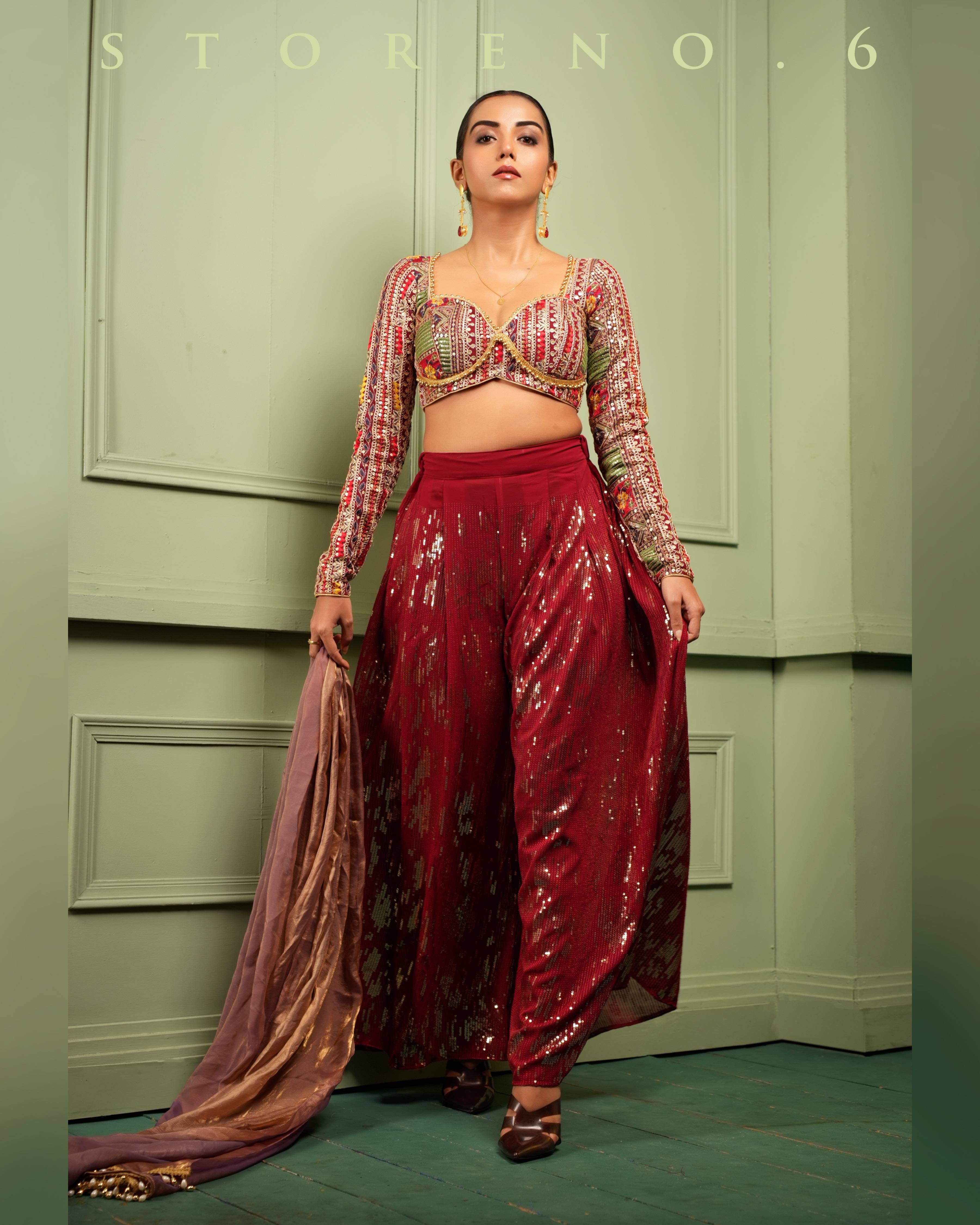 THE TWINKLING TRANQUIL PALAZZO PANTS