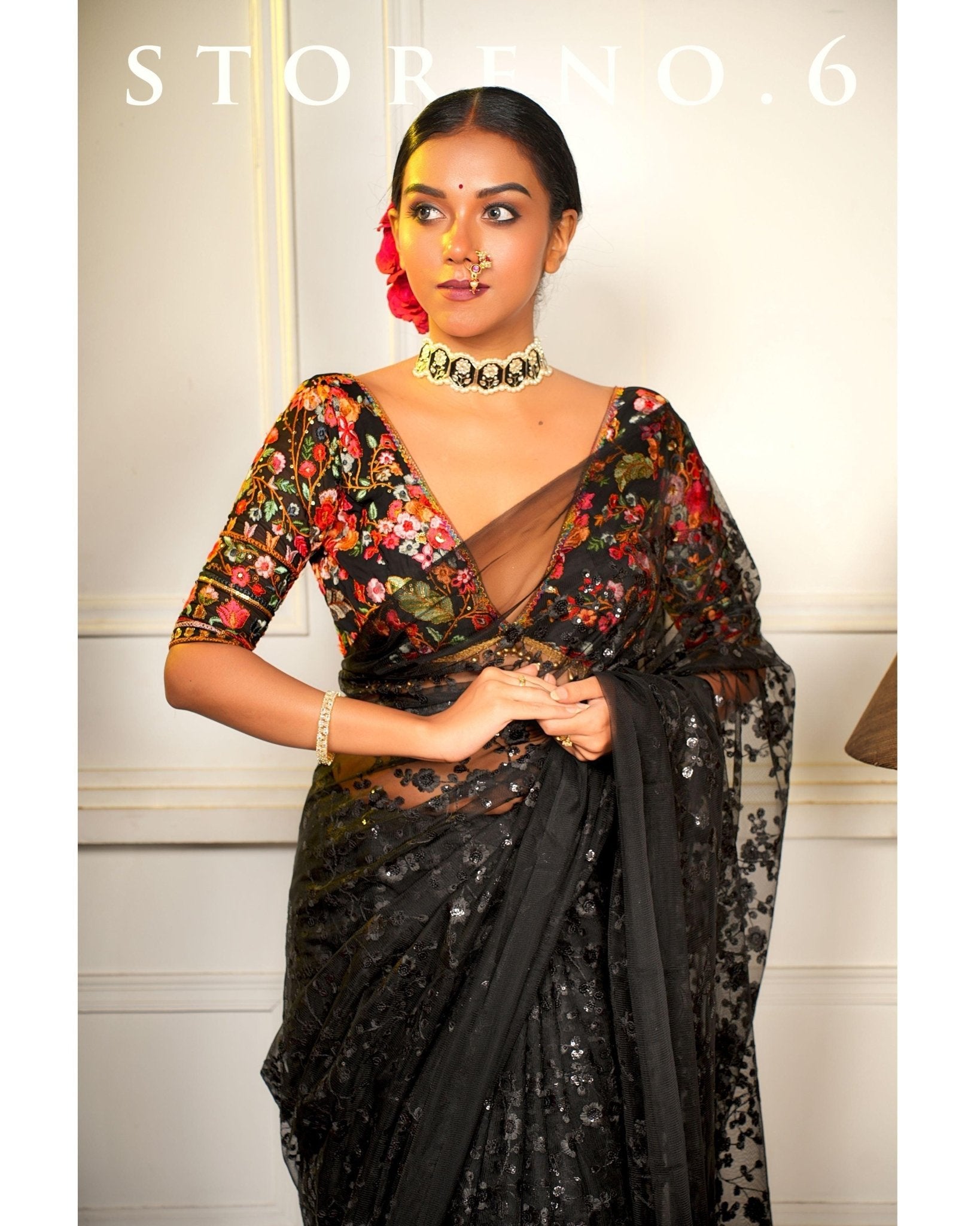 SIAH ASHIQUI BLOUSE