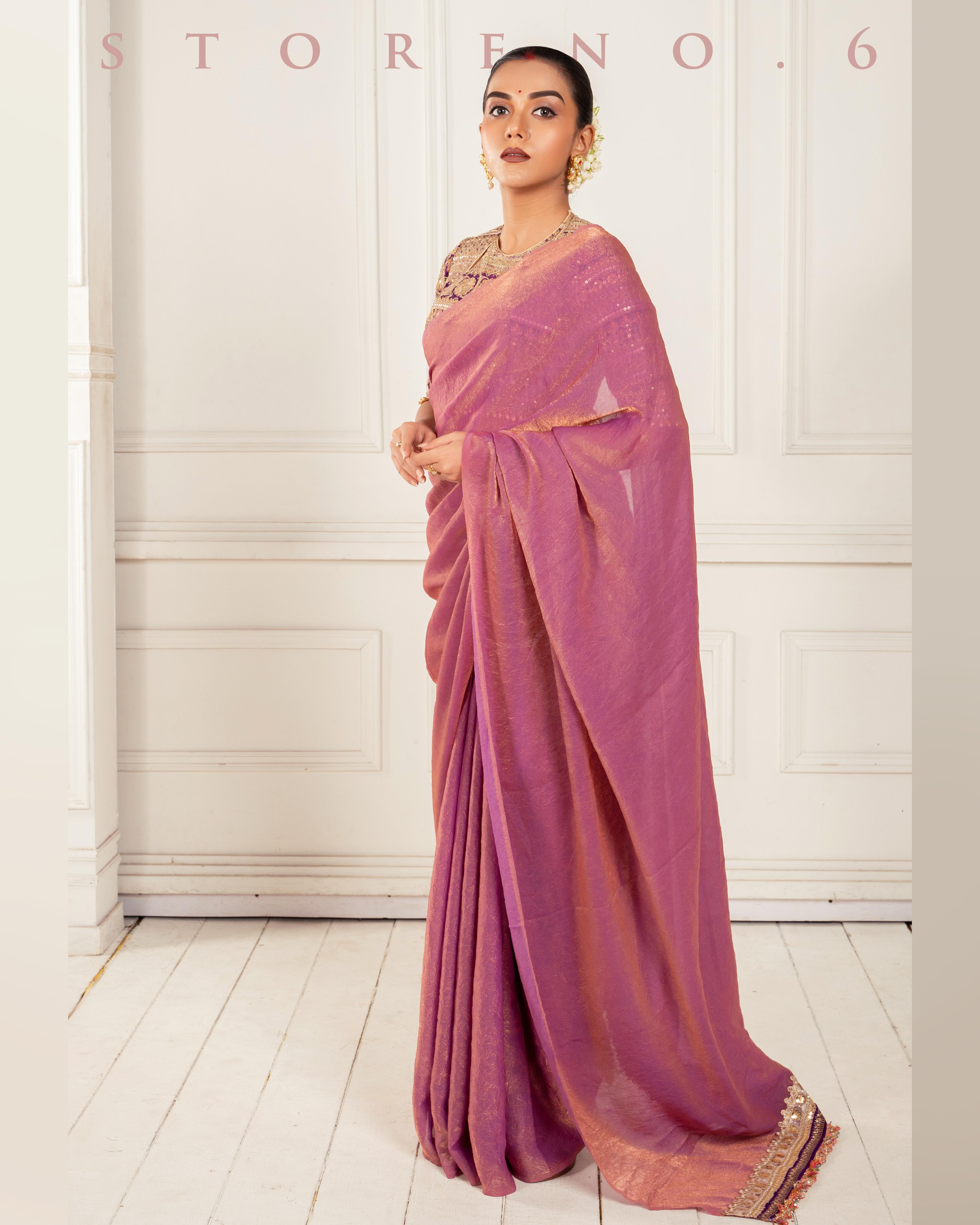 LILAC LUXURY SAREE