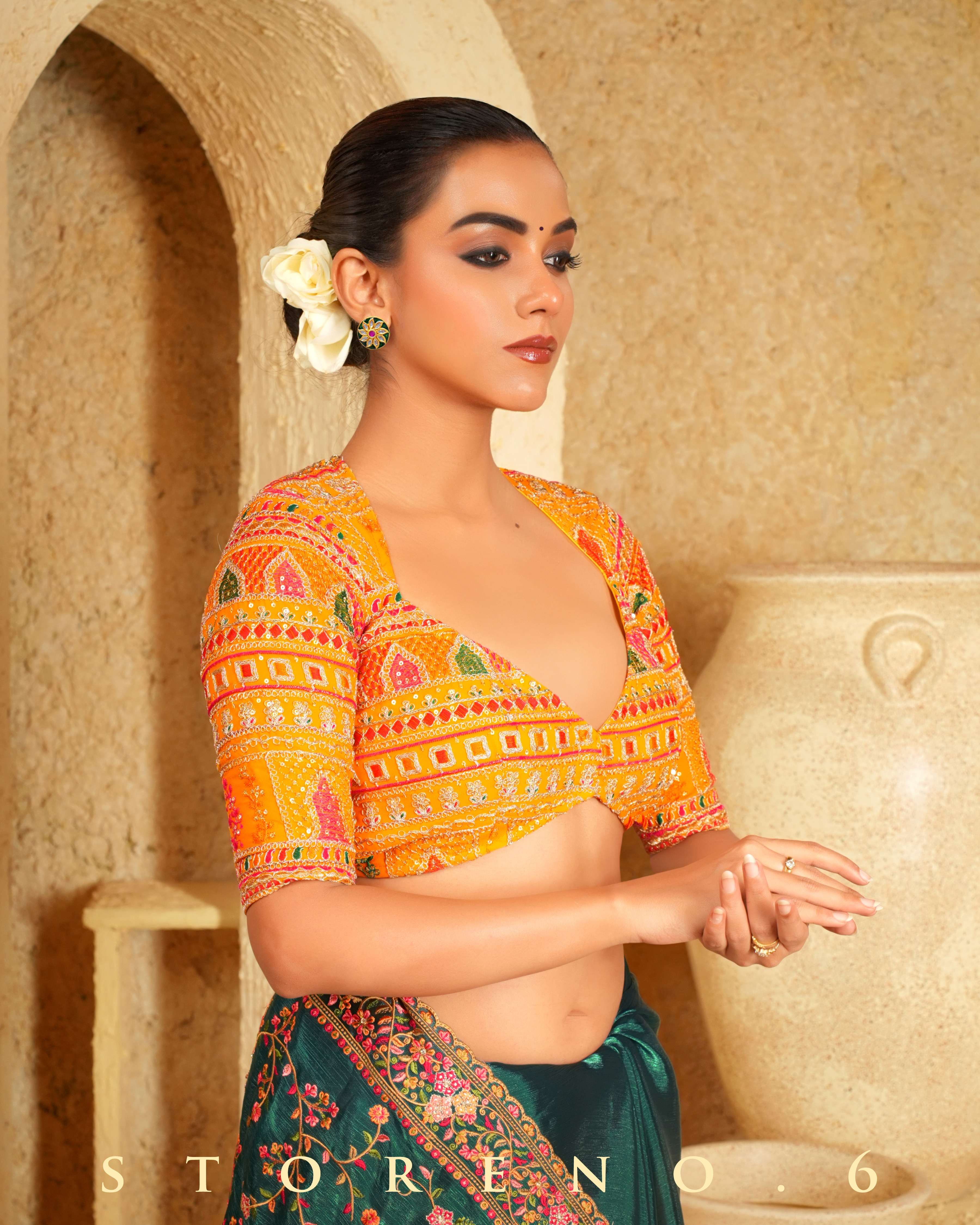 SAFFRON SASS CLASSIC BLOUSE