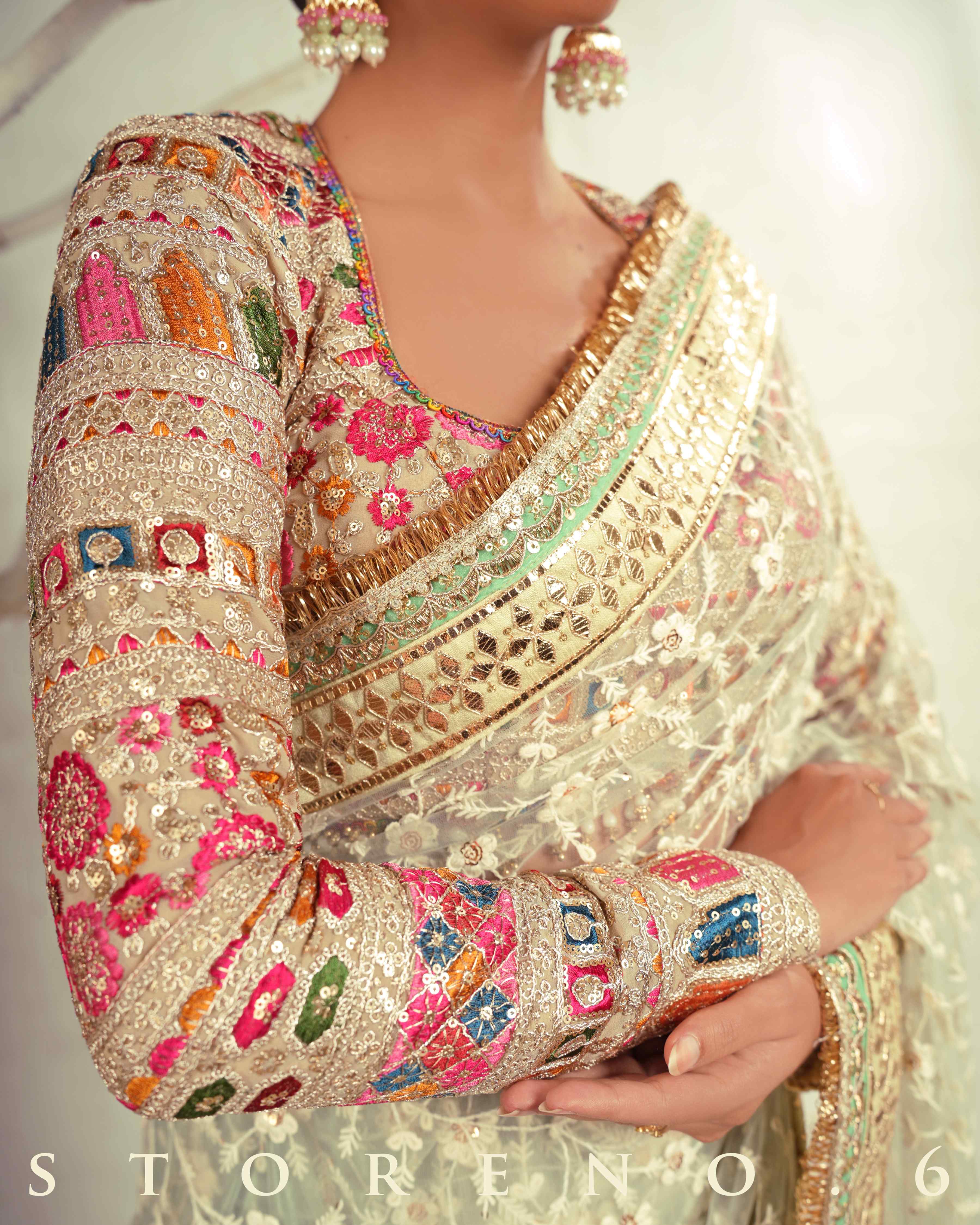 GUL KAARI SURMAI CLASSIC BLOUSE