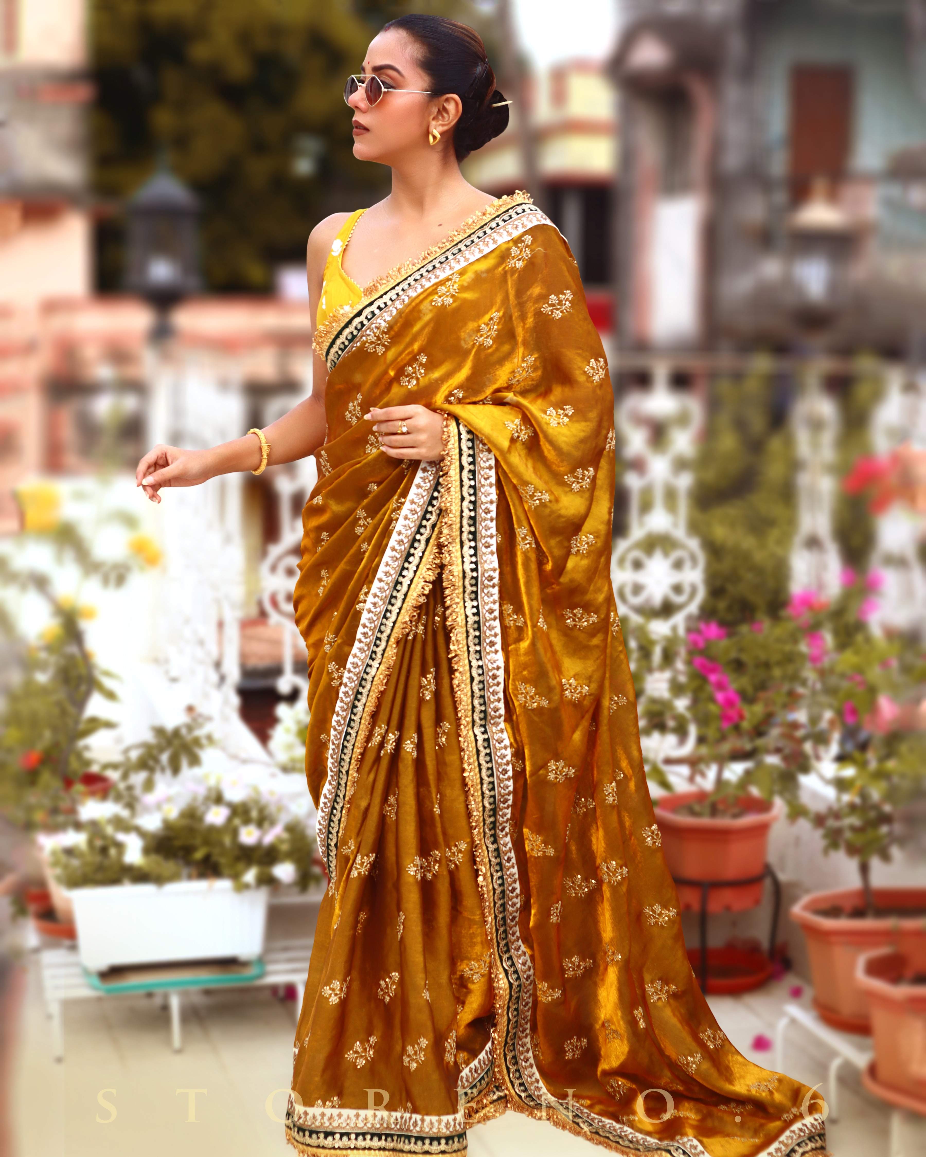 NOSTALGIC NOVEMBER SAREE