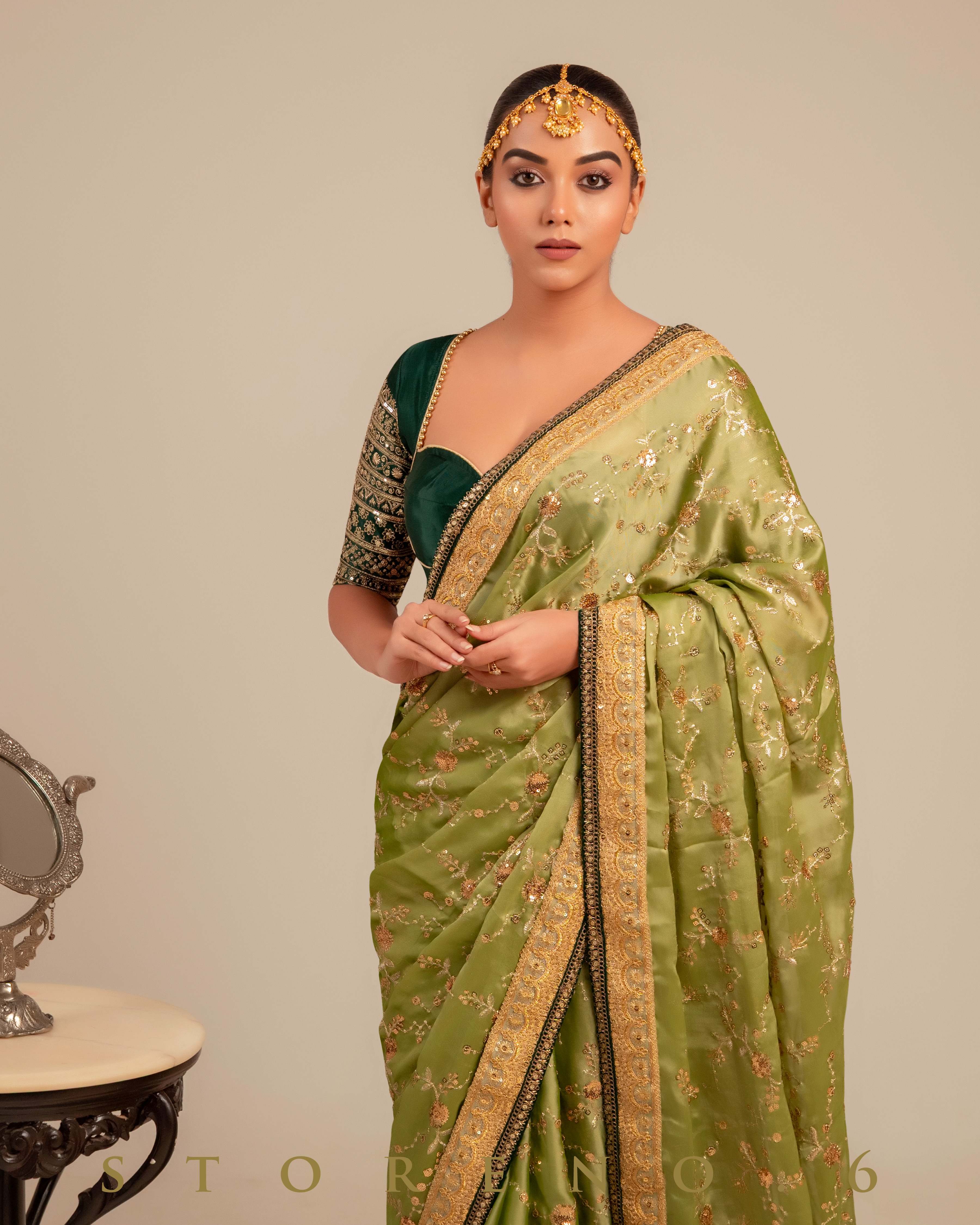 WILLOW WHISPER SAREE