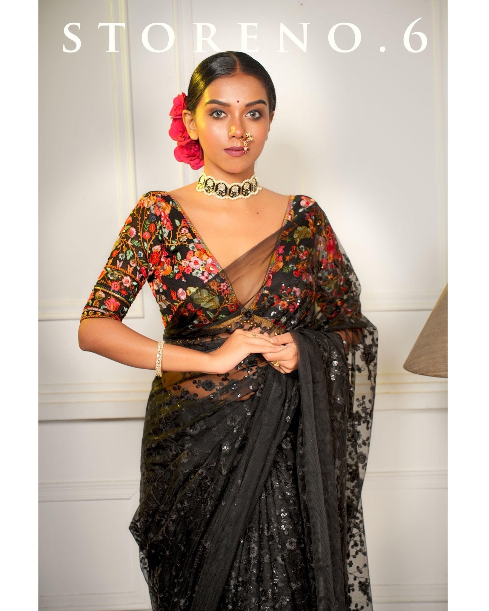 SIAH ASHIQUI BLOUSE