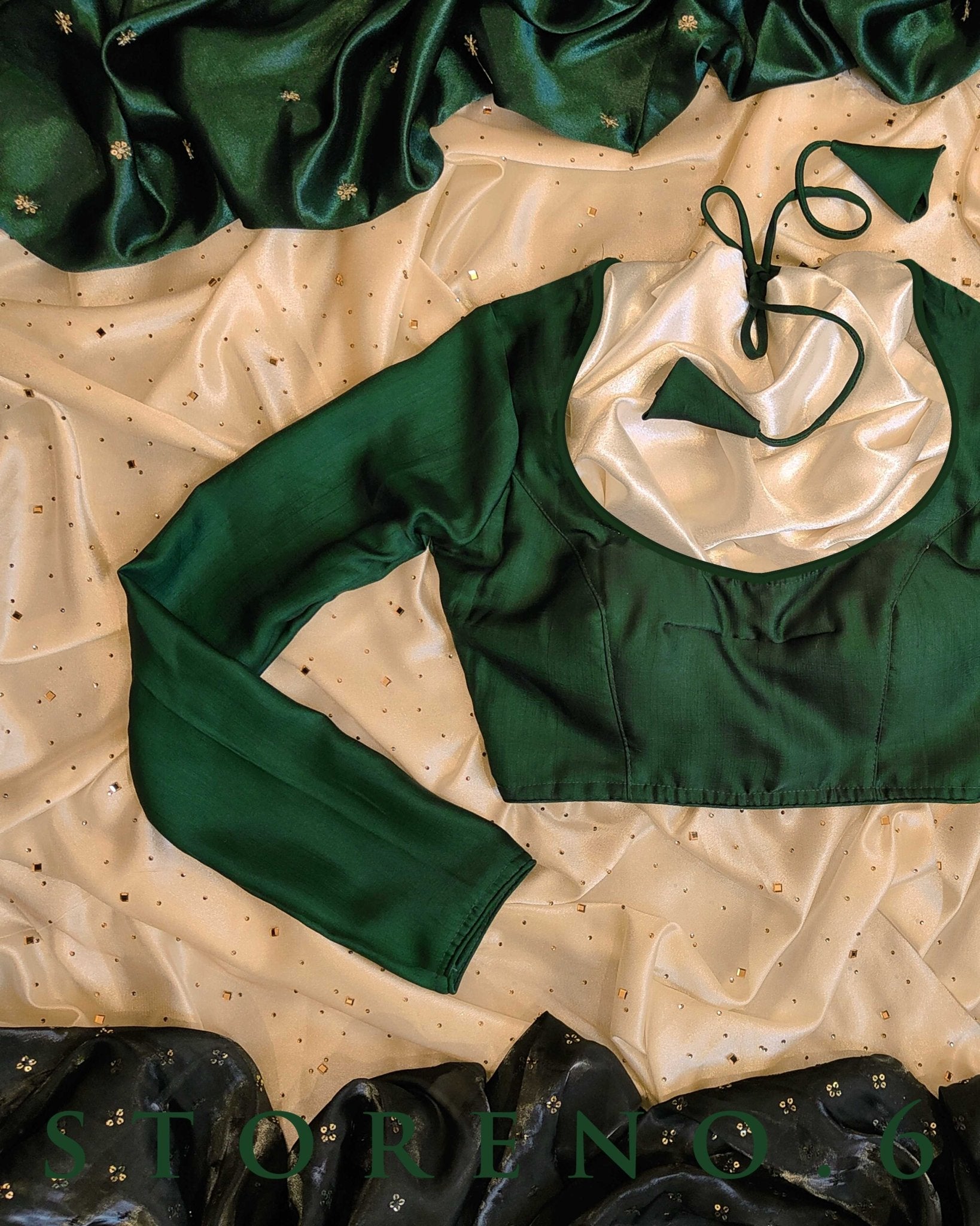 HUNTER KNIGHT SILK BLOUSE