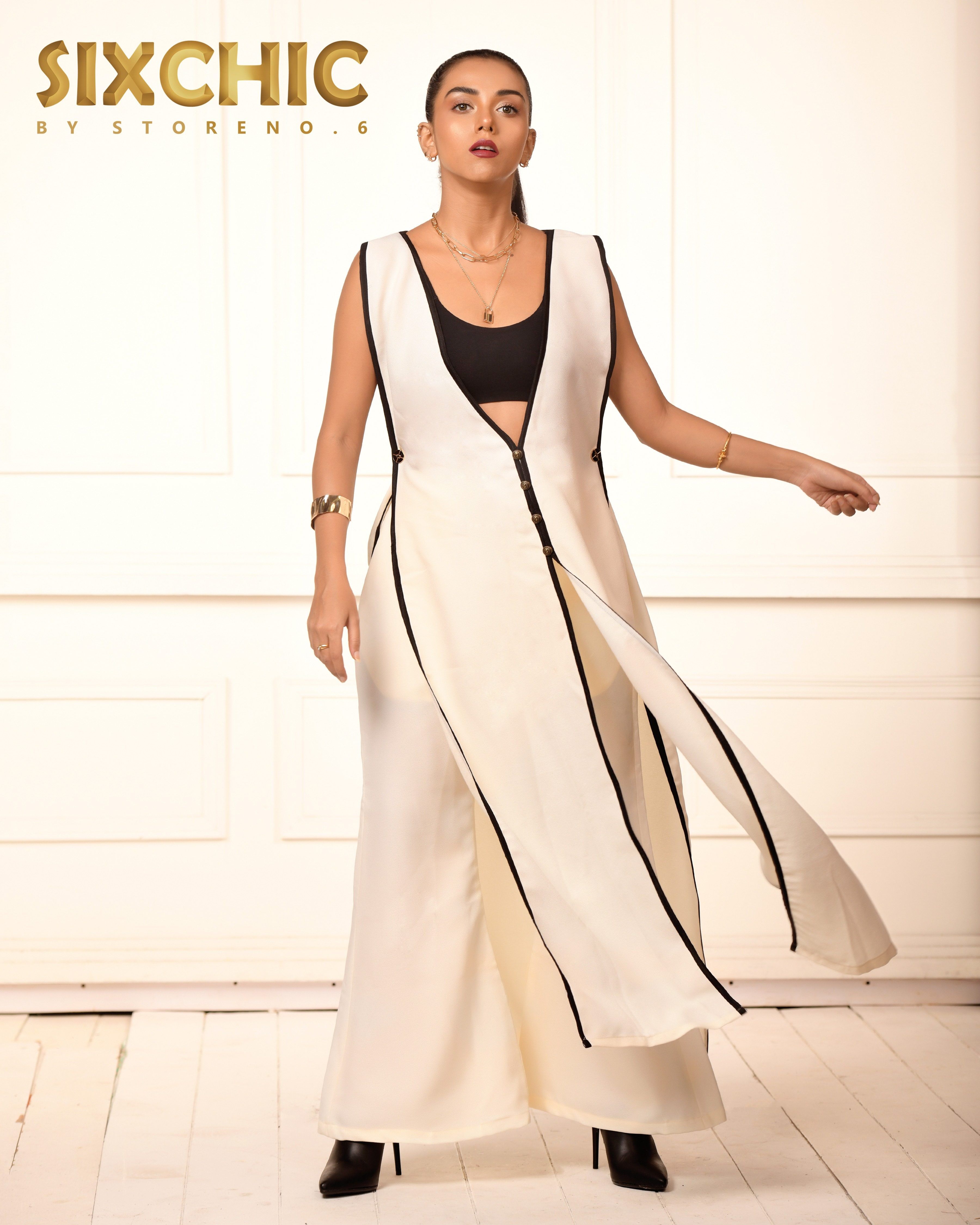 CREAM CAPPELLA TROUSERS