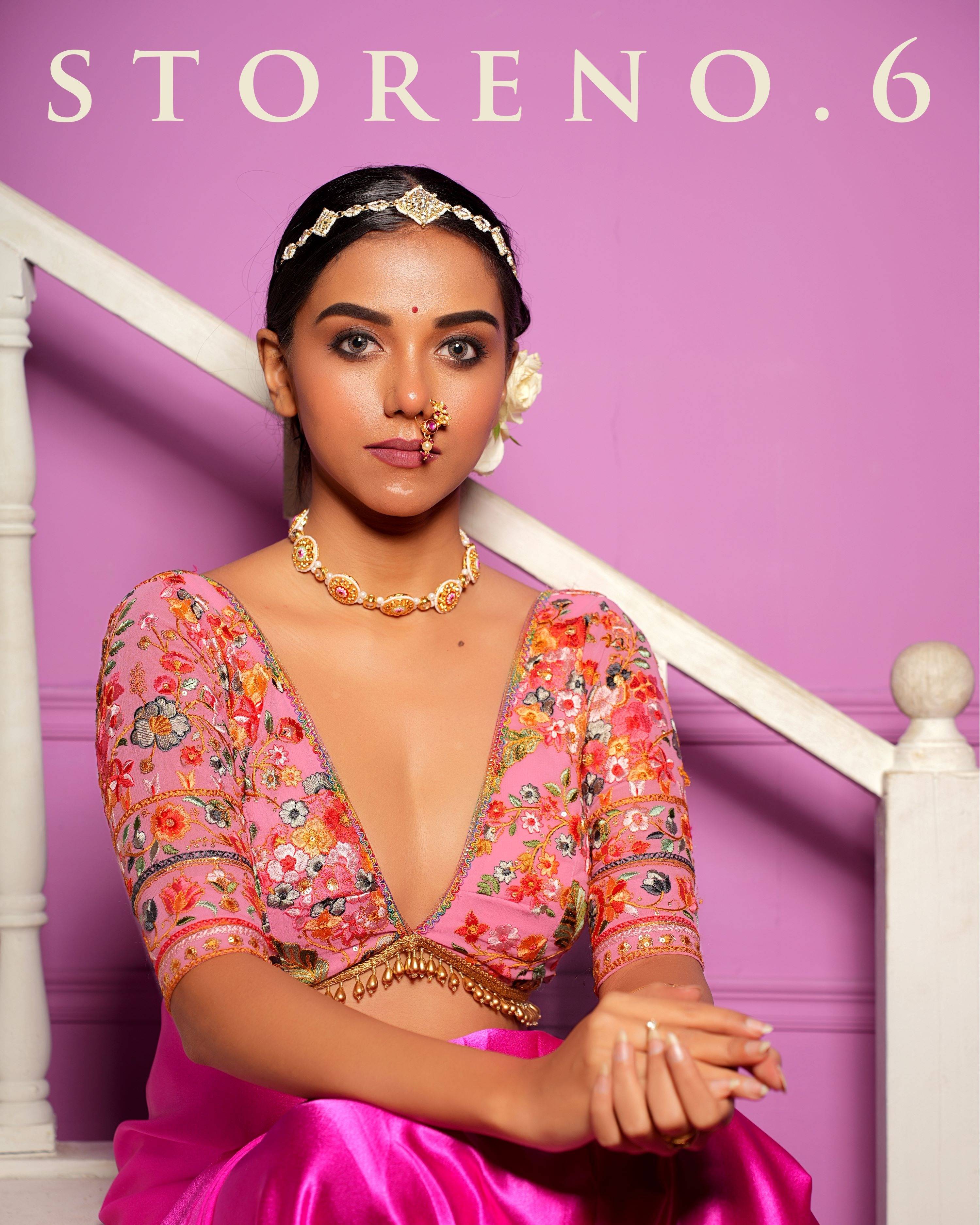 GULAABI ASHIQUI BLOUSE