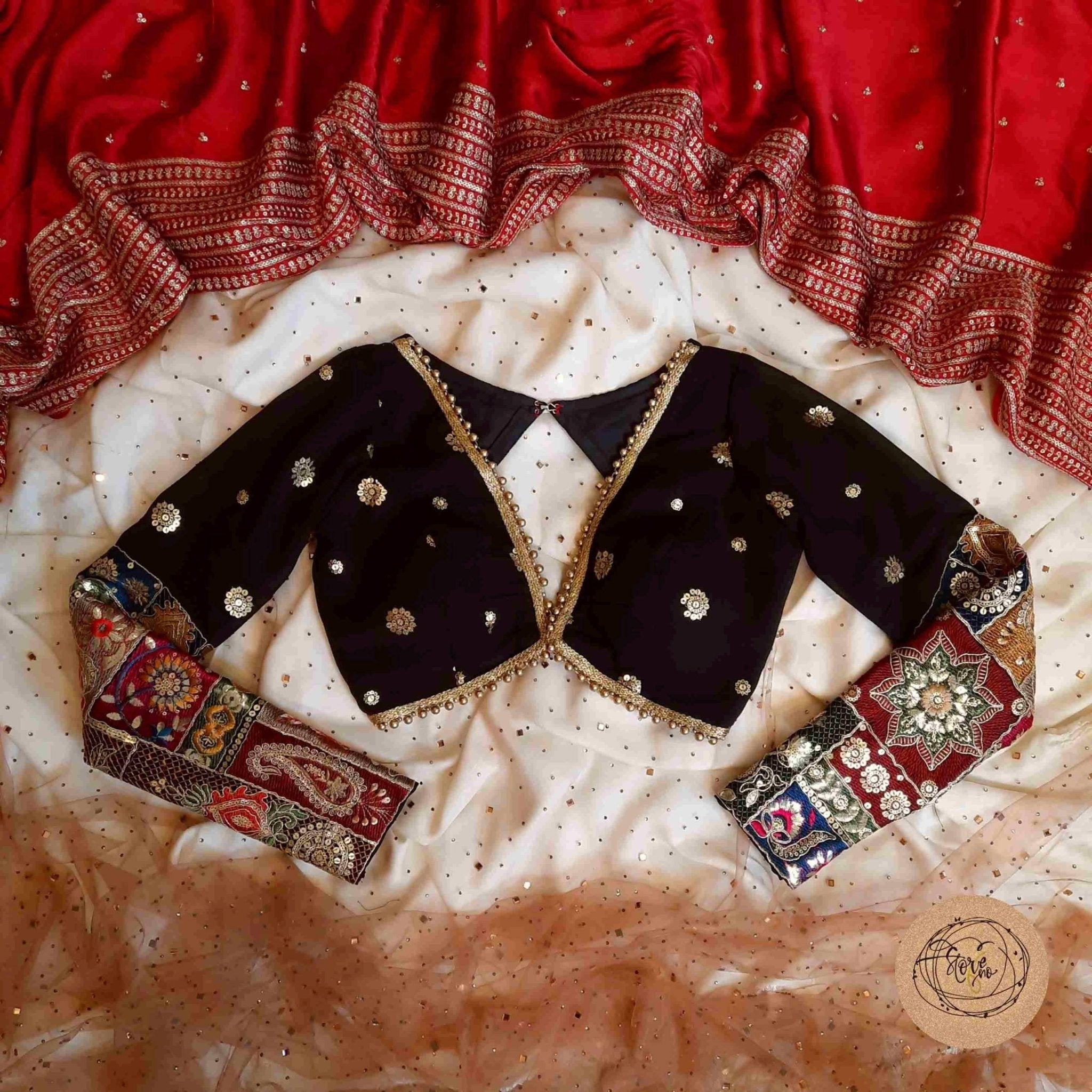RICH IN RAVEN BLOUSE