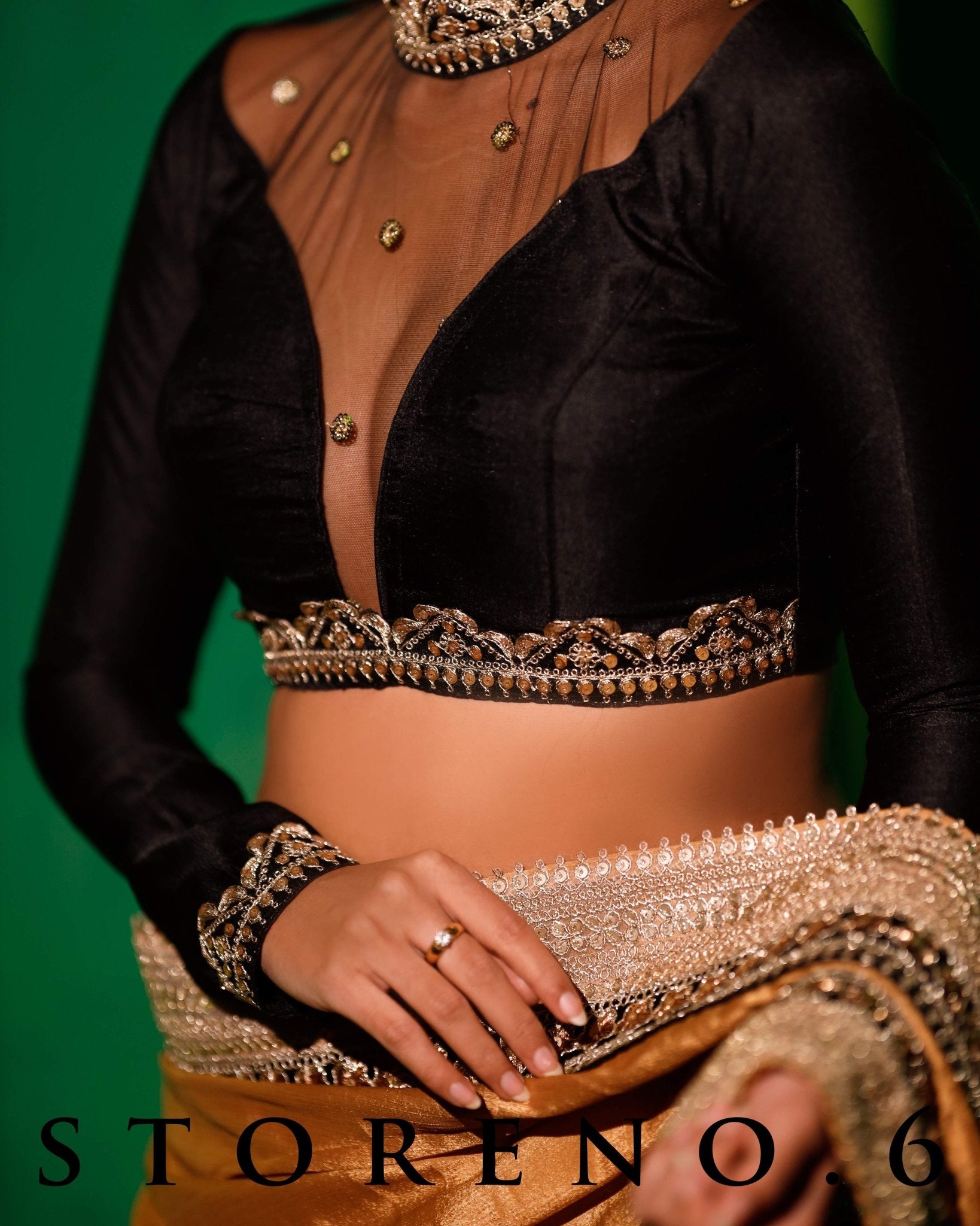 GUL BERAANG CLASSIC FULL SLEEVE BLOUSE