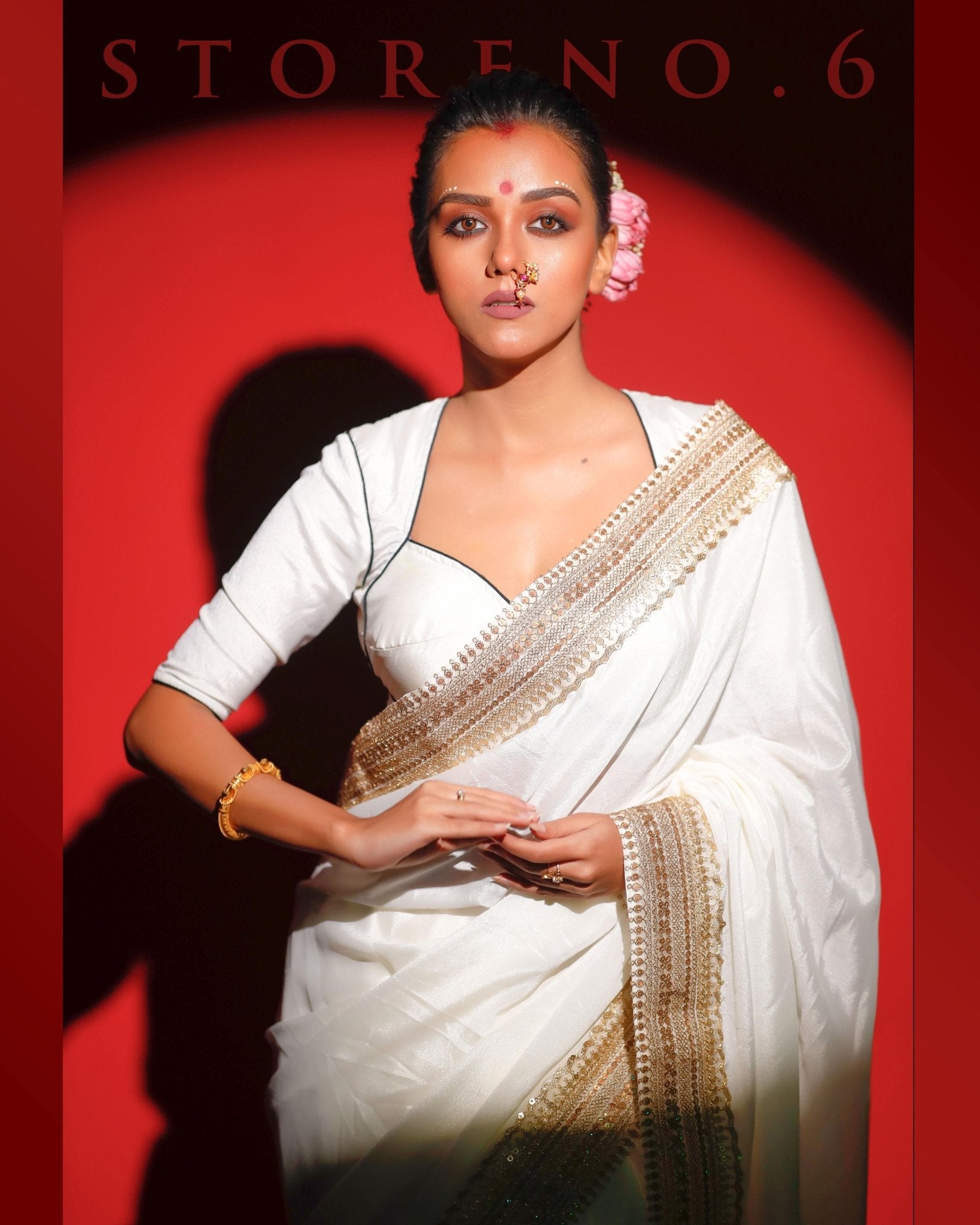 ICONIC IVORY BLOUSE