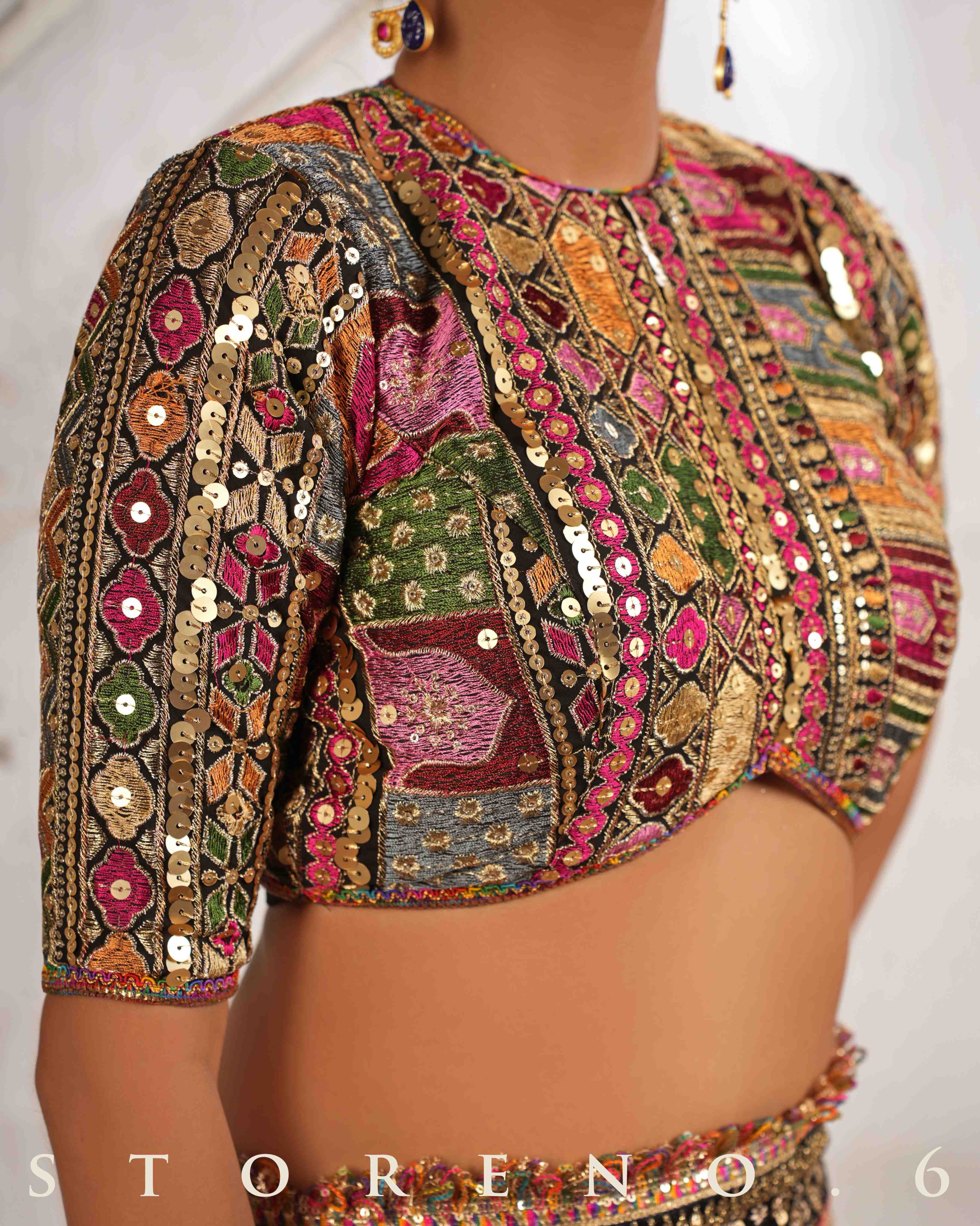 GUL KAARI SIAH CLASSIC BLOUSE