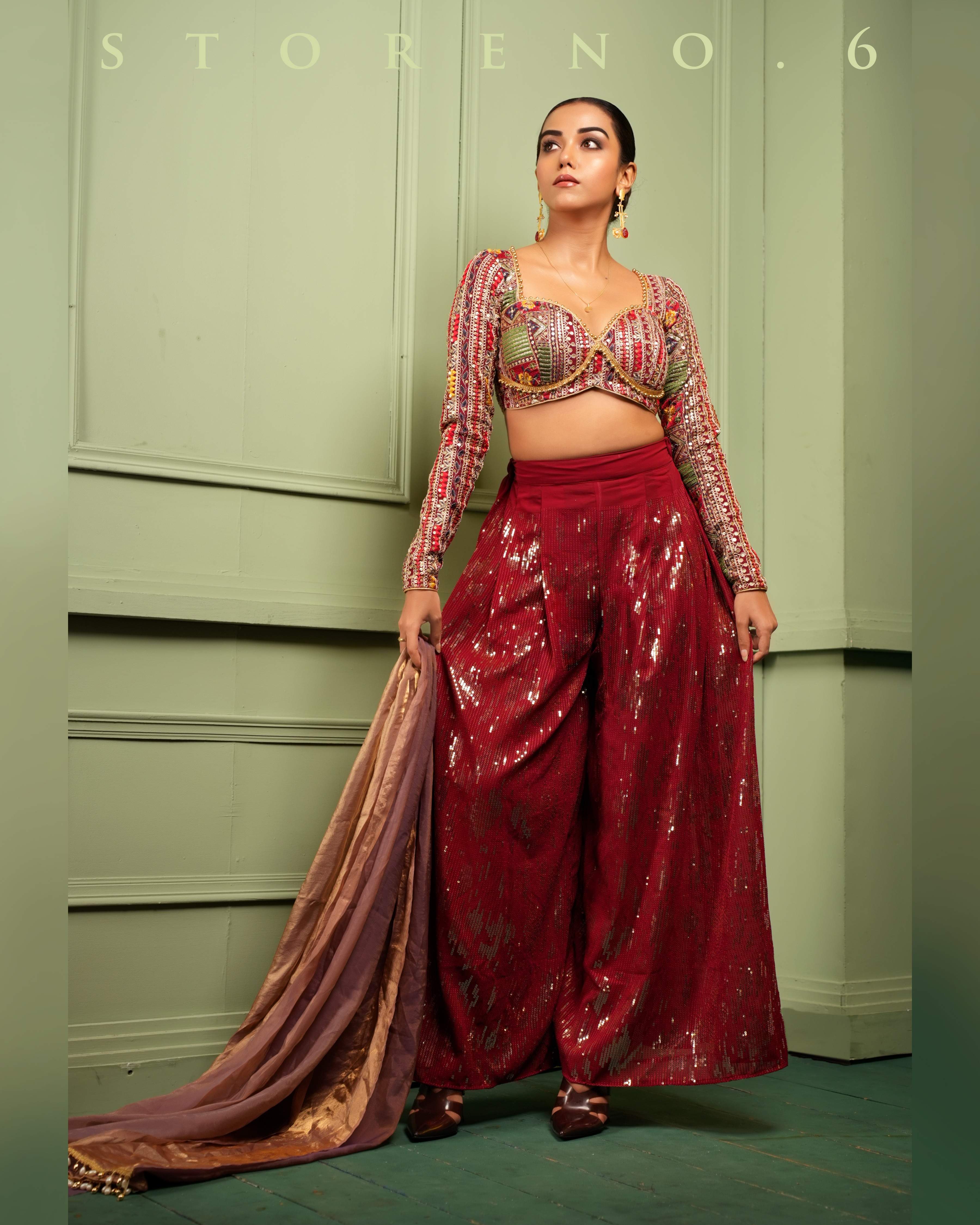 THE TWINKLING TRANQUIL PALAZZO PANTS