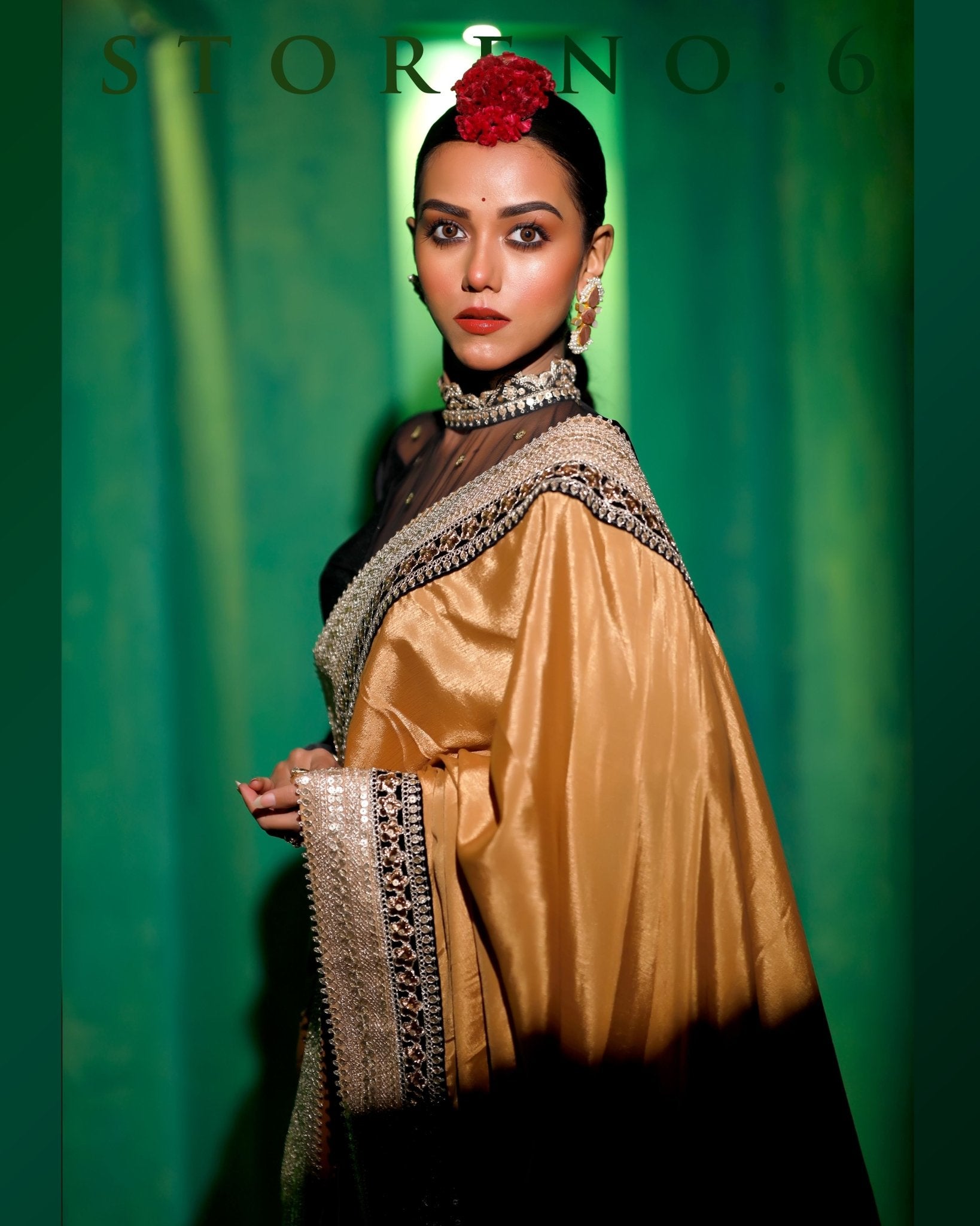 GUL BERAANG CLASSIC FULL SLEEVE BLOUSE