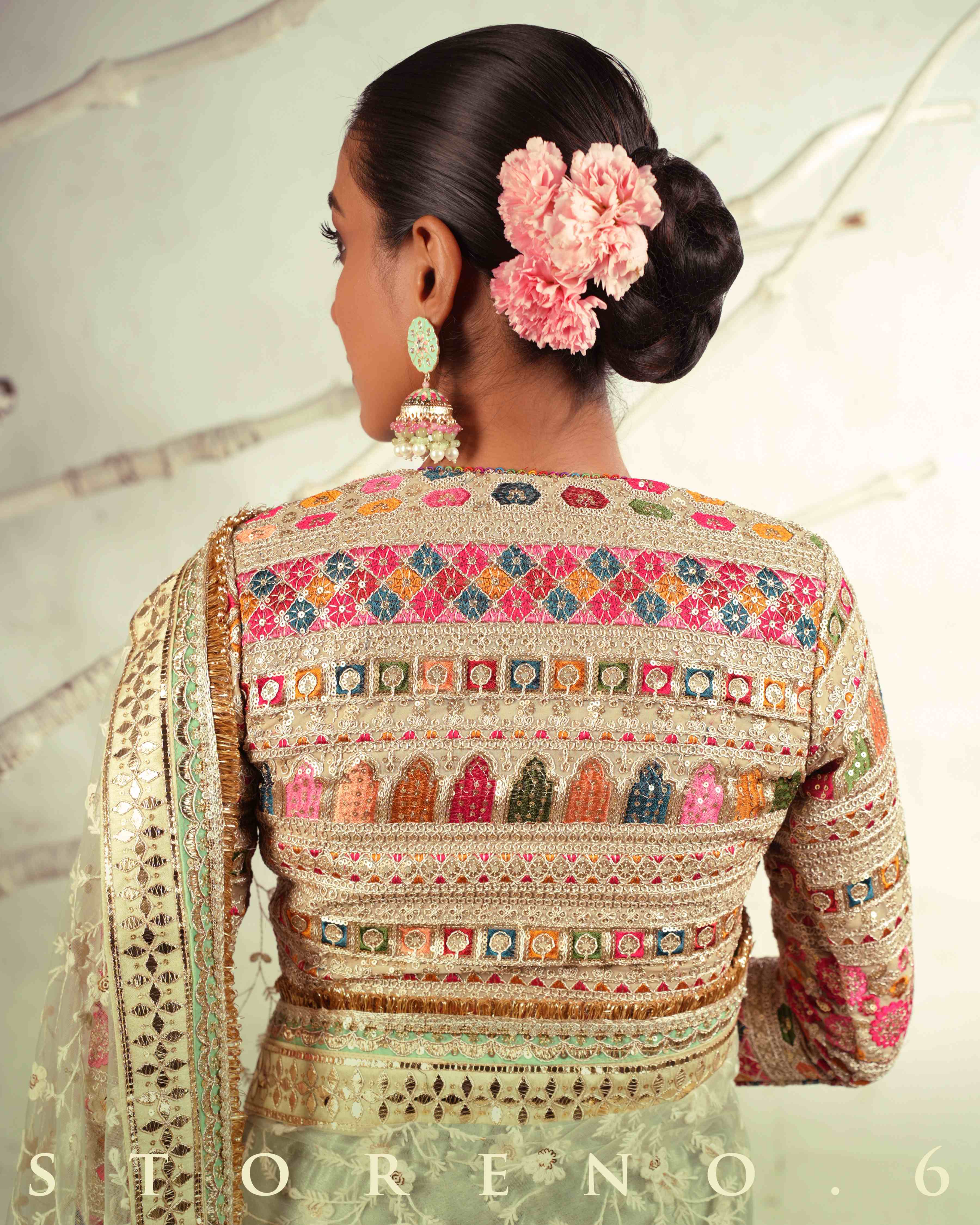 GUL KAARI SURMAI CLASSIC BLOUSE