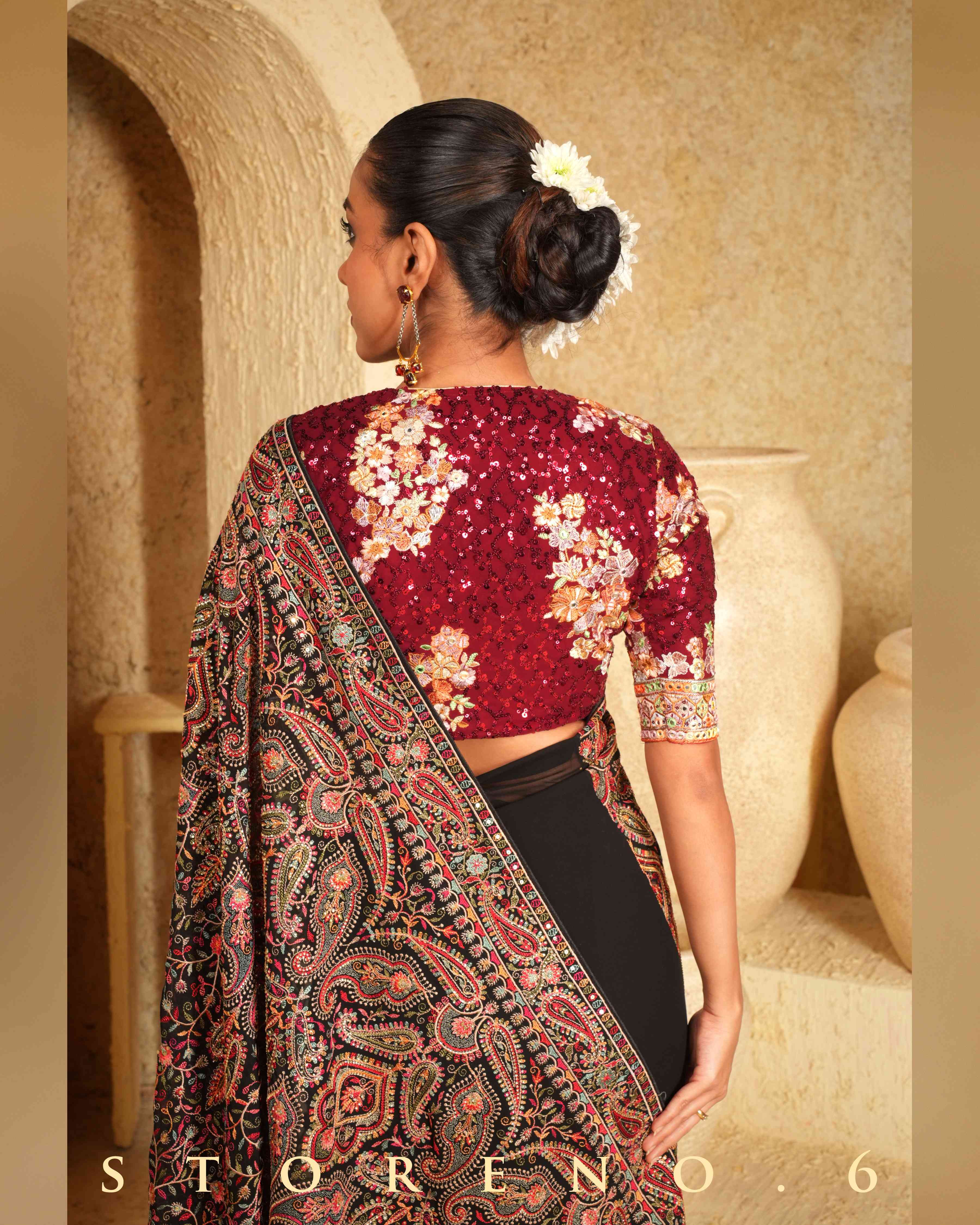 RAAKT AFSOON LUXE BLOUSE