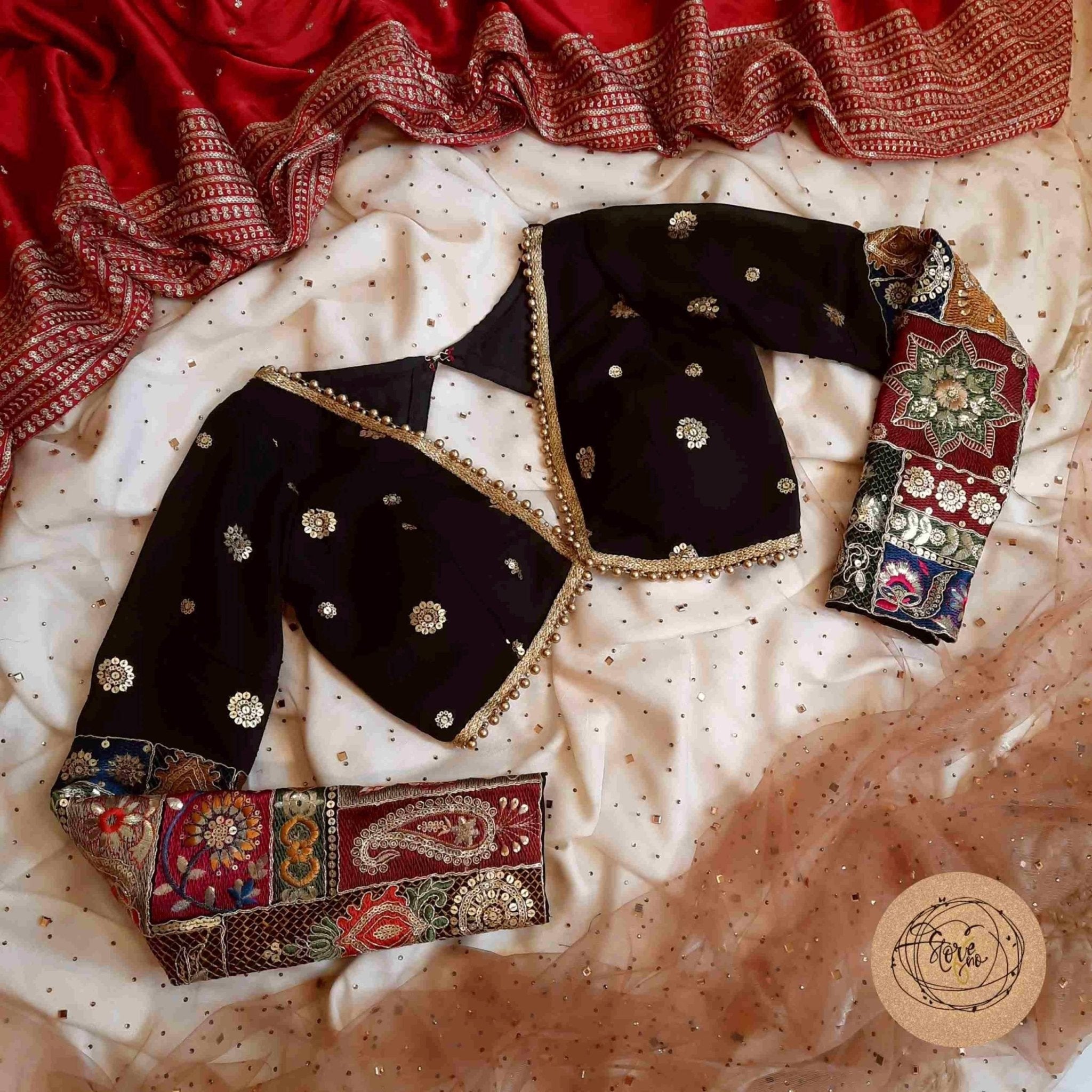 RICH IN RAVEN BLOUSE