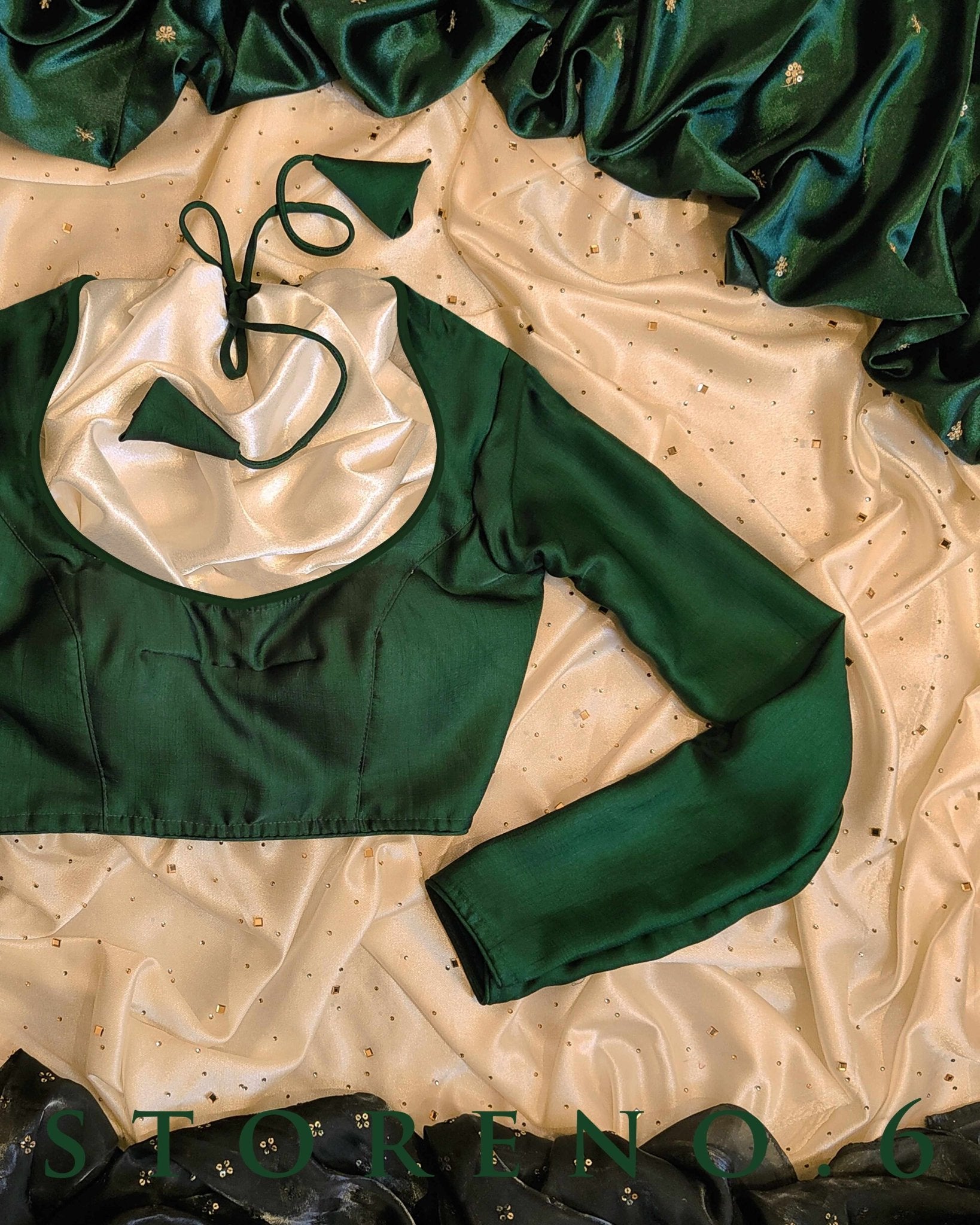 HUNTER KNIGHT SILK BLOUSE