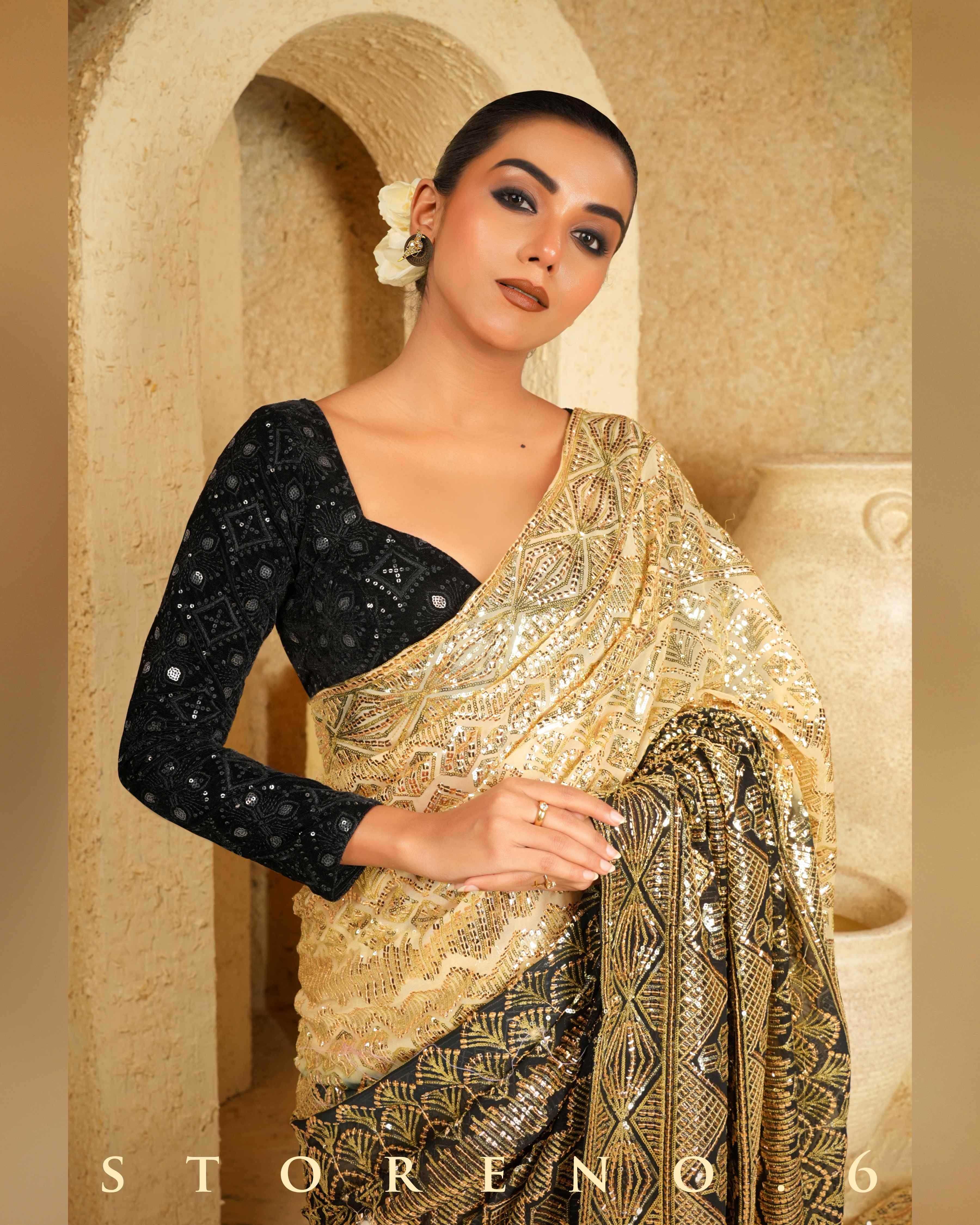 COSMIC CONTOUR BLOUSE