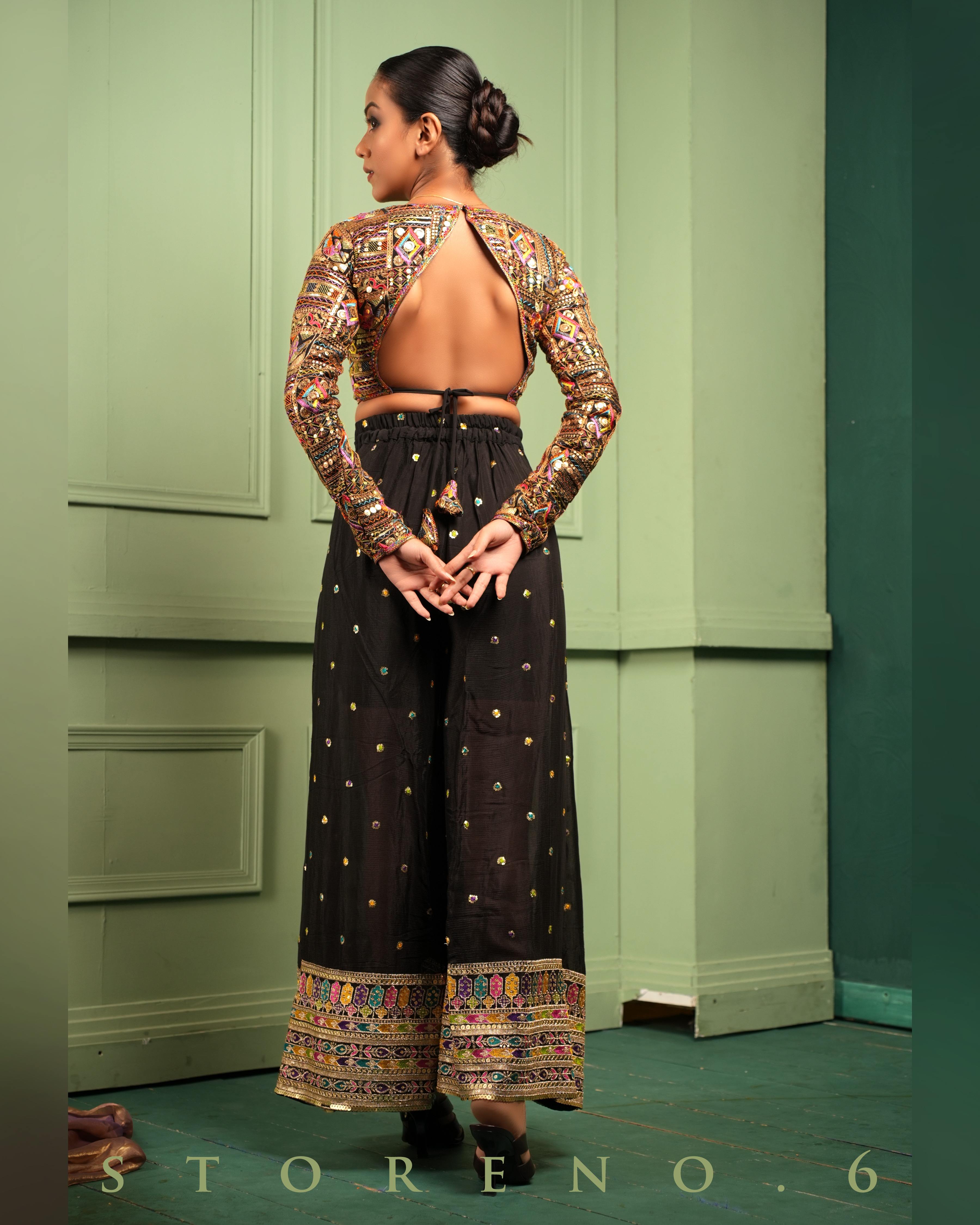 THE FIERY FLAIR PALAZZO PANTS