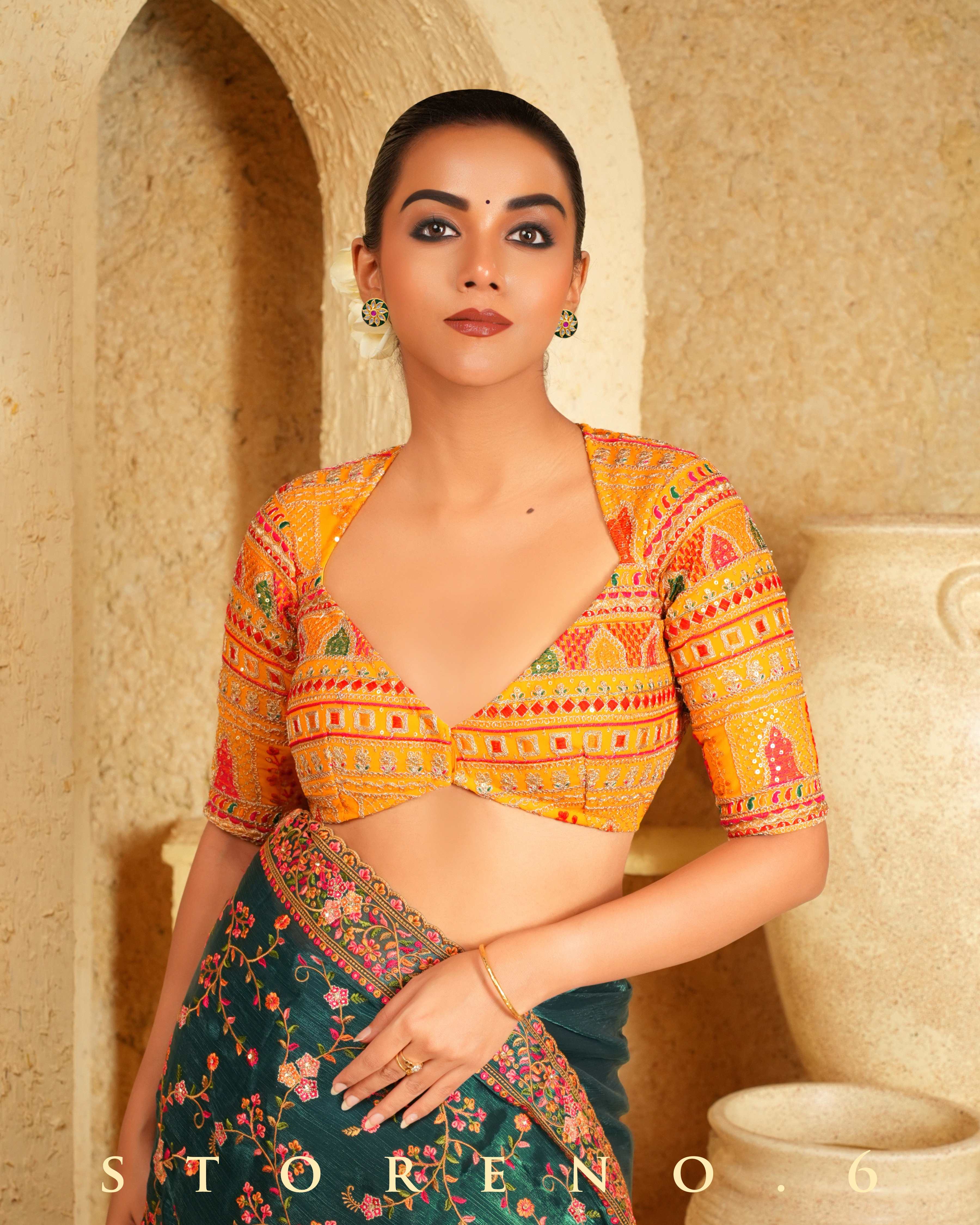 SAFFRON SASS CLASSIC BLOUSE