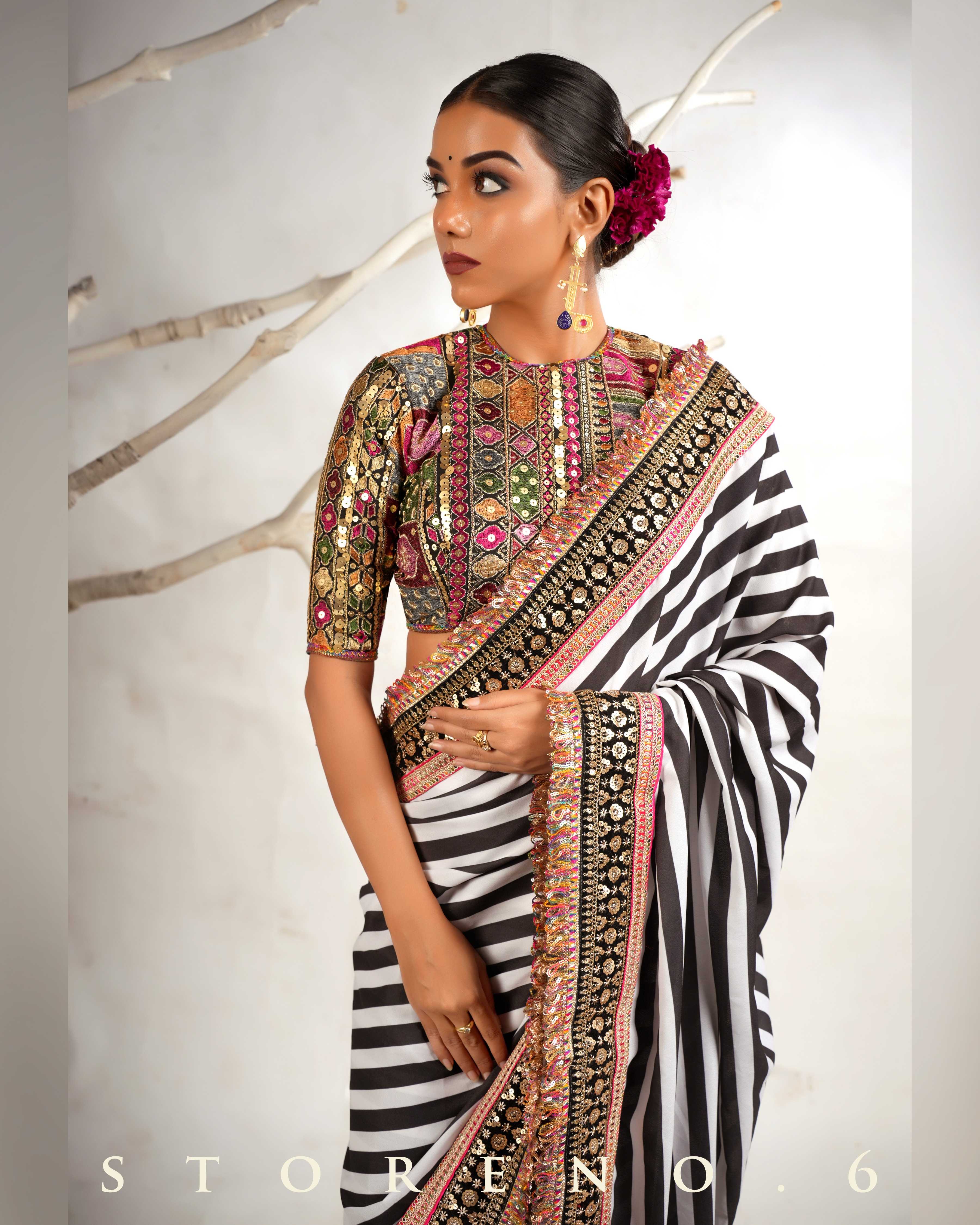 GUL KAARI SIAH CLASSIC BLOUSE