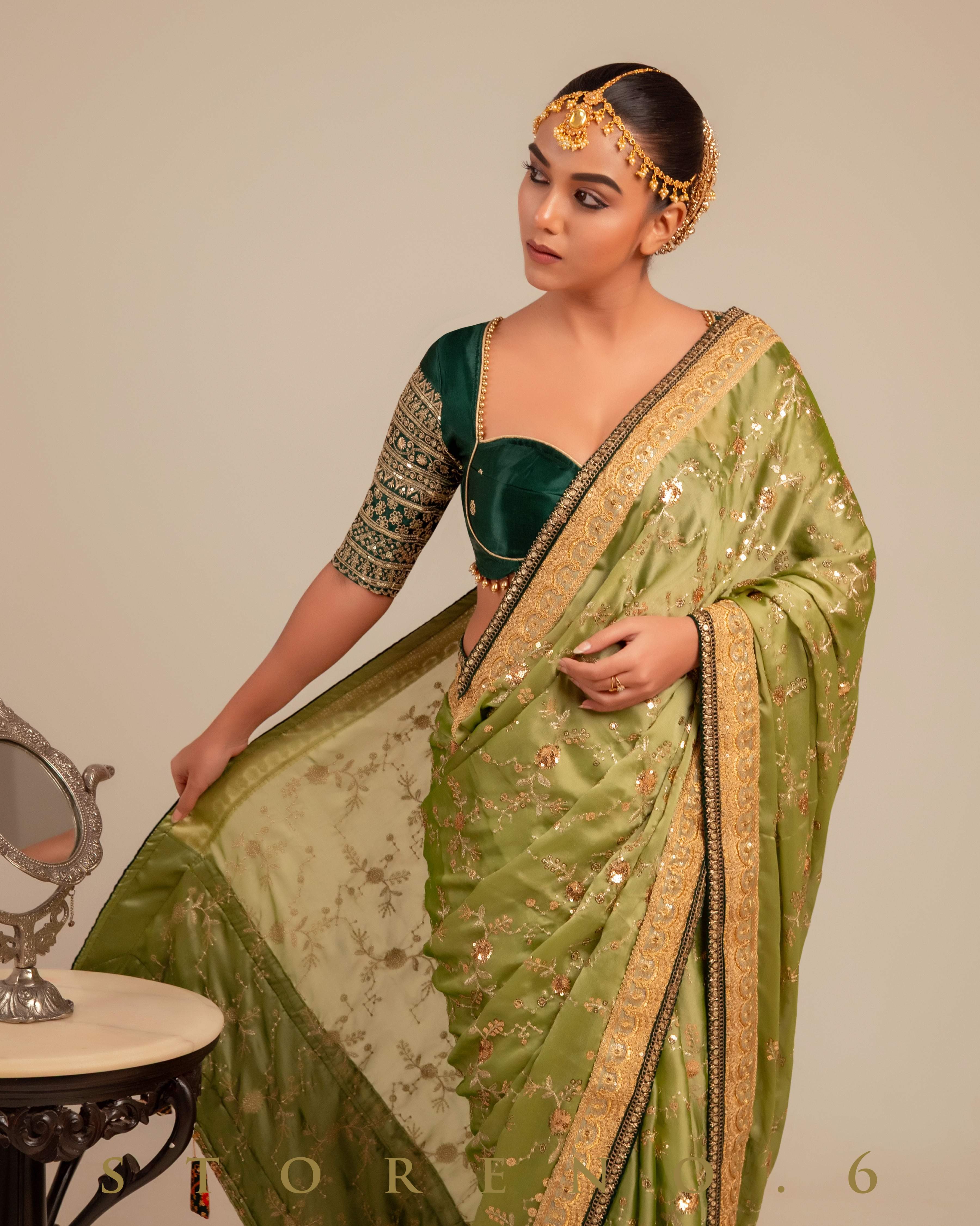 WILLOW WHISPER SAREE