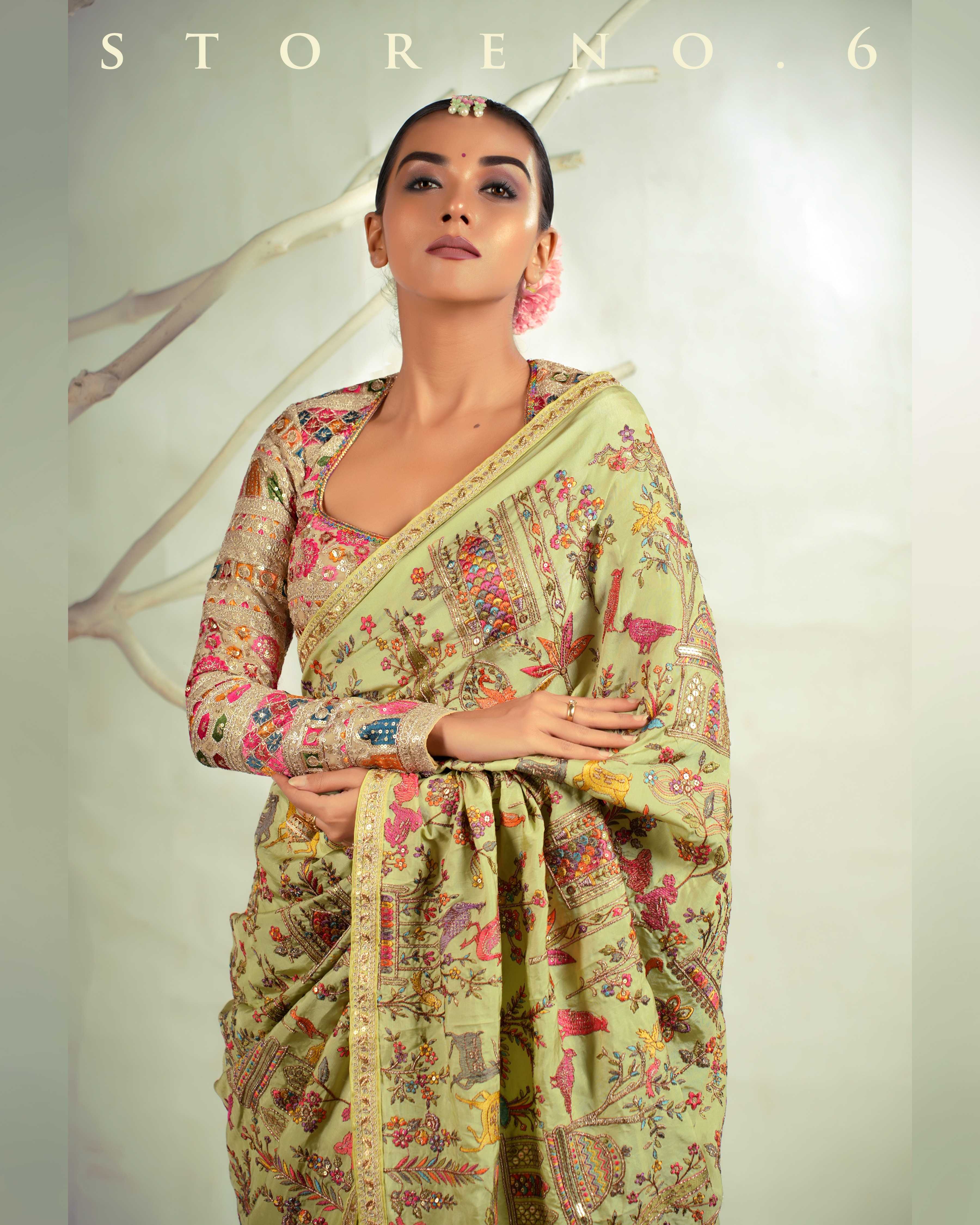 GUL KAARI SURMAI CLASSIC BLOUSE