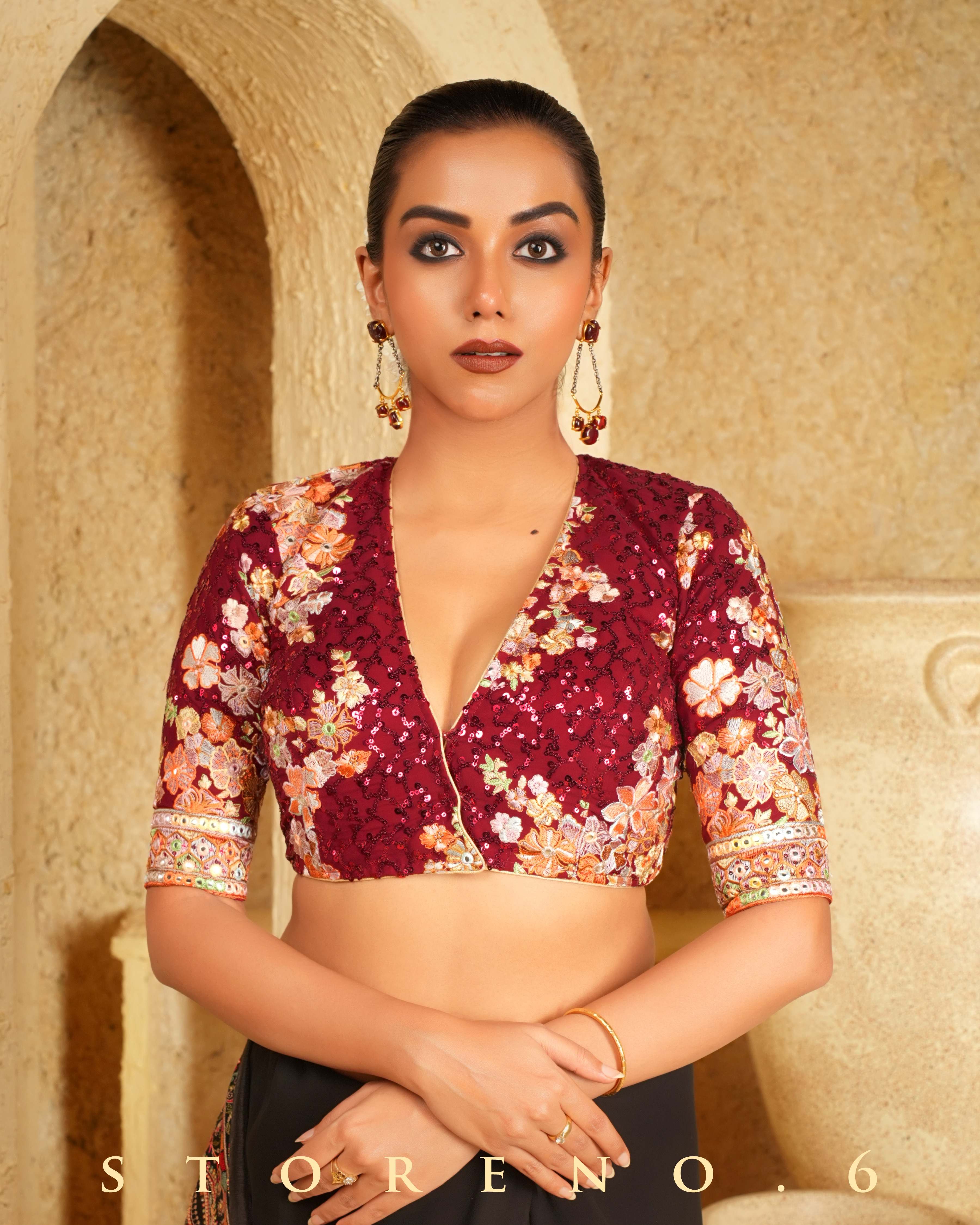 RAAKT AFSOON LUXE BLOUSE