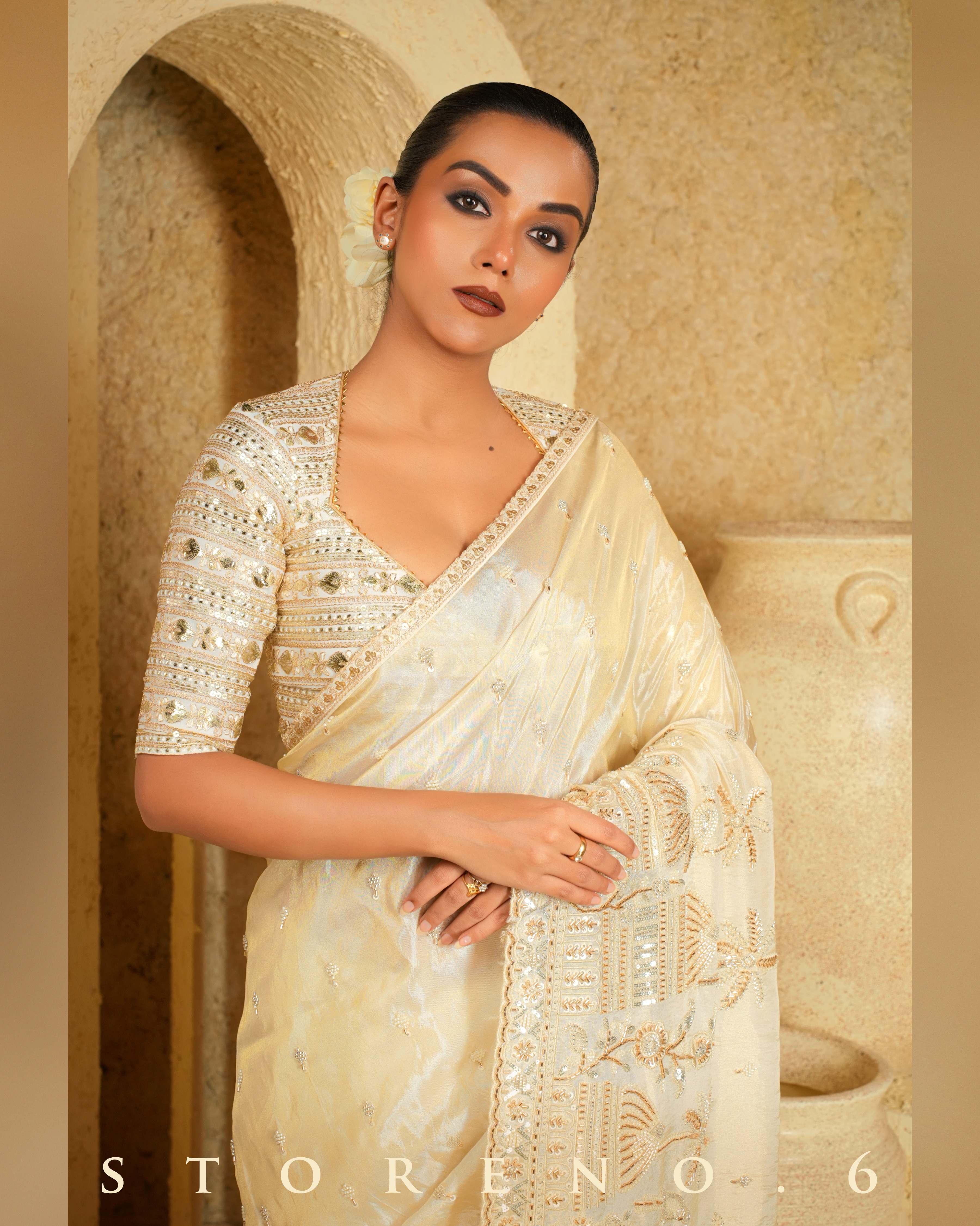 INTENSE IVORY BLOUSE