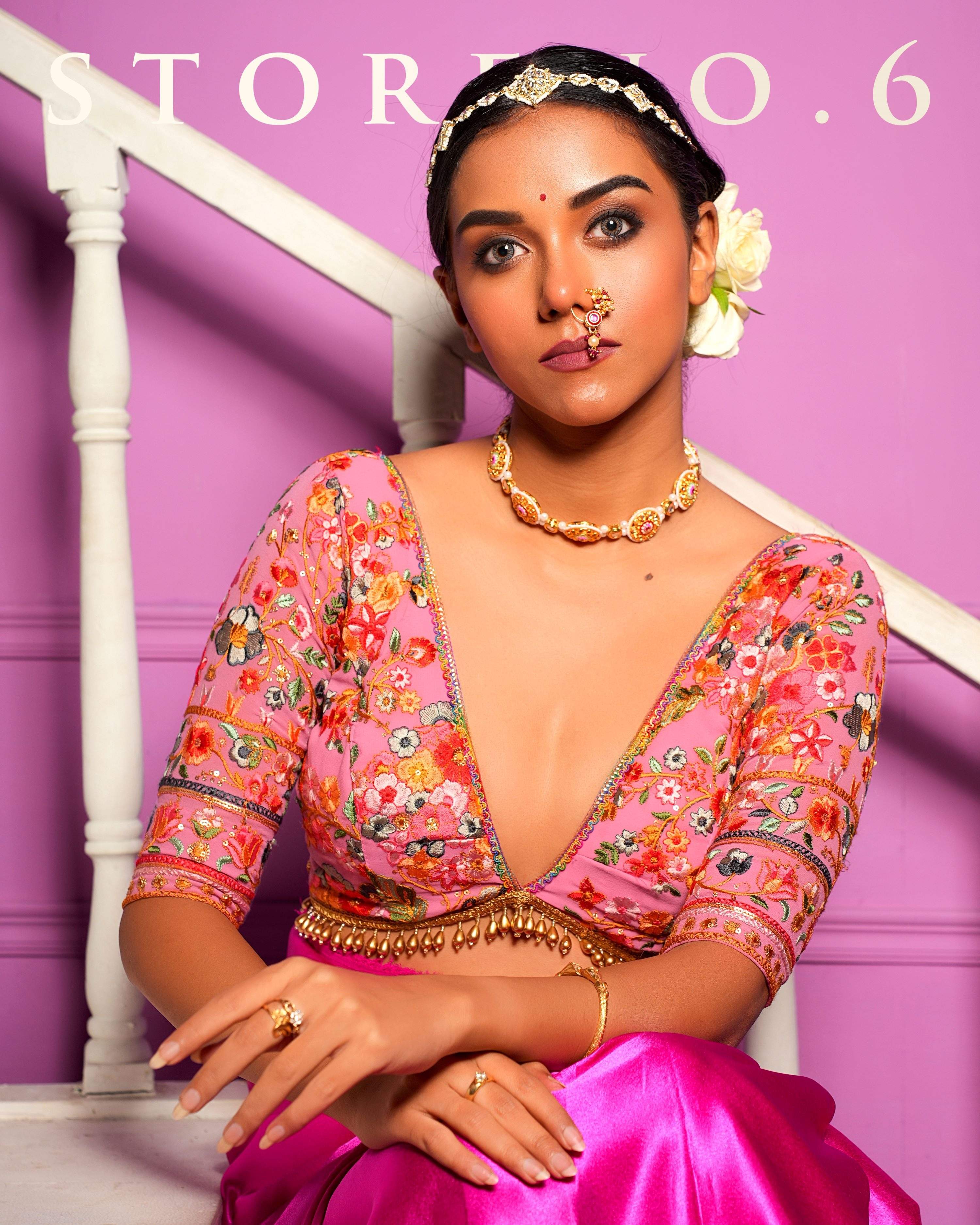 GULAABI ASHIQUI BLOUSE