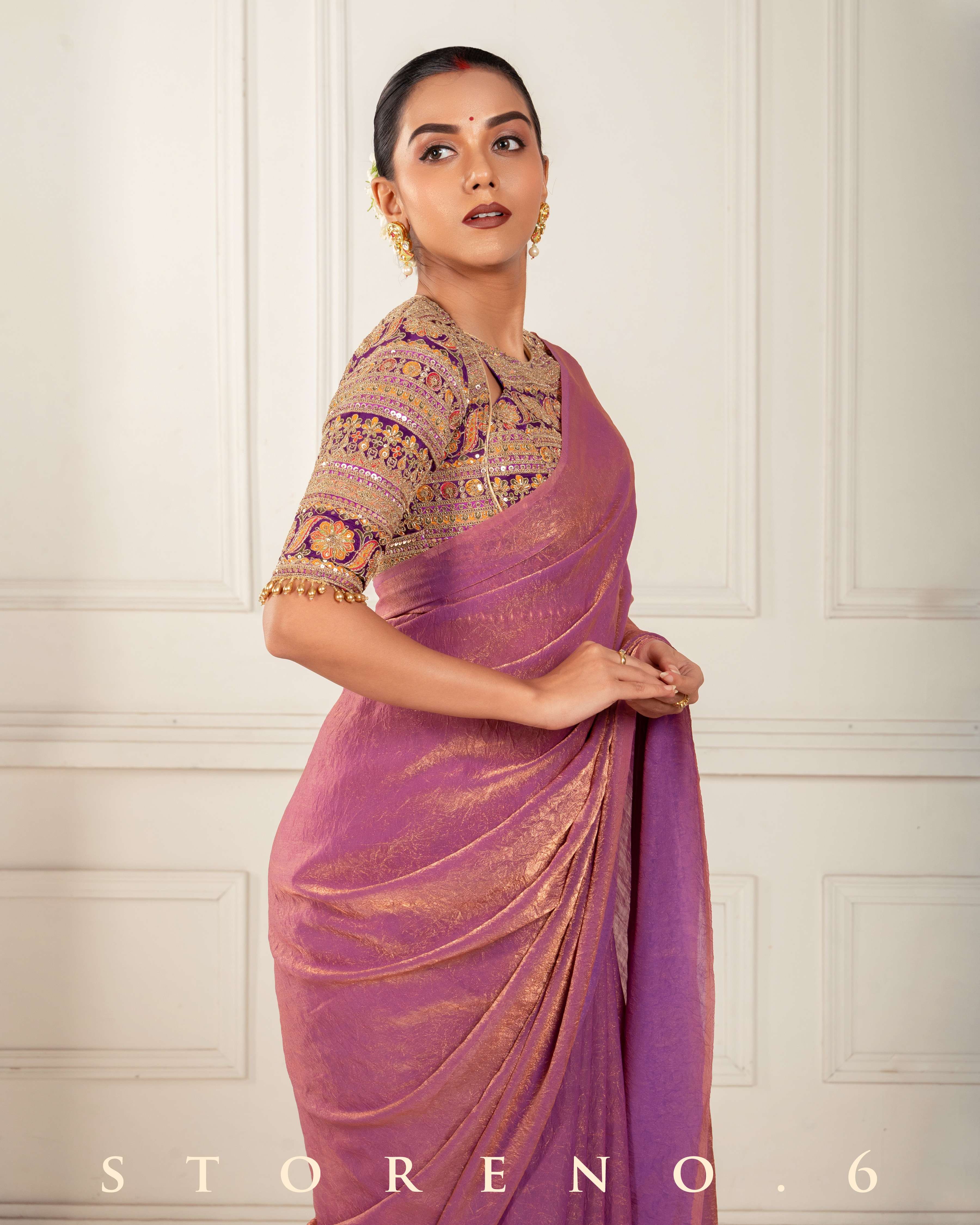 LILAC LUXURY SAREE