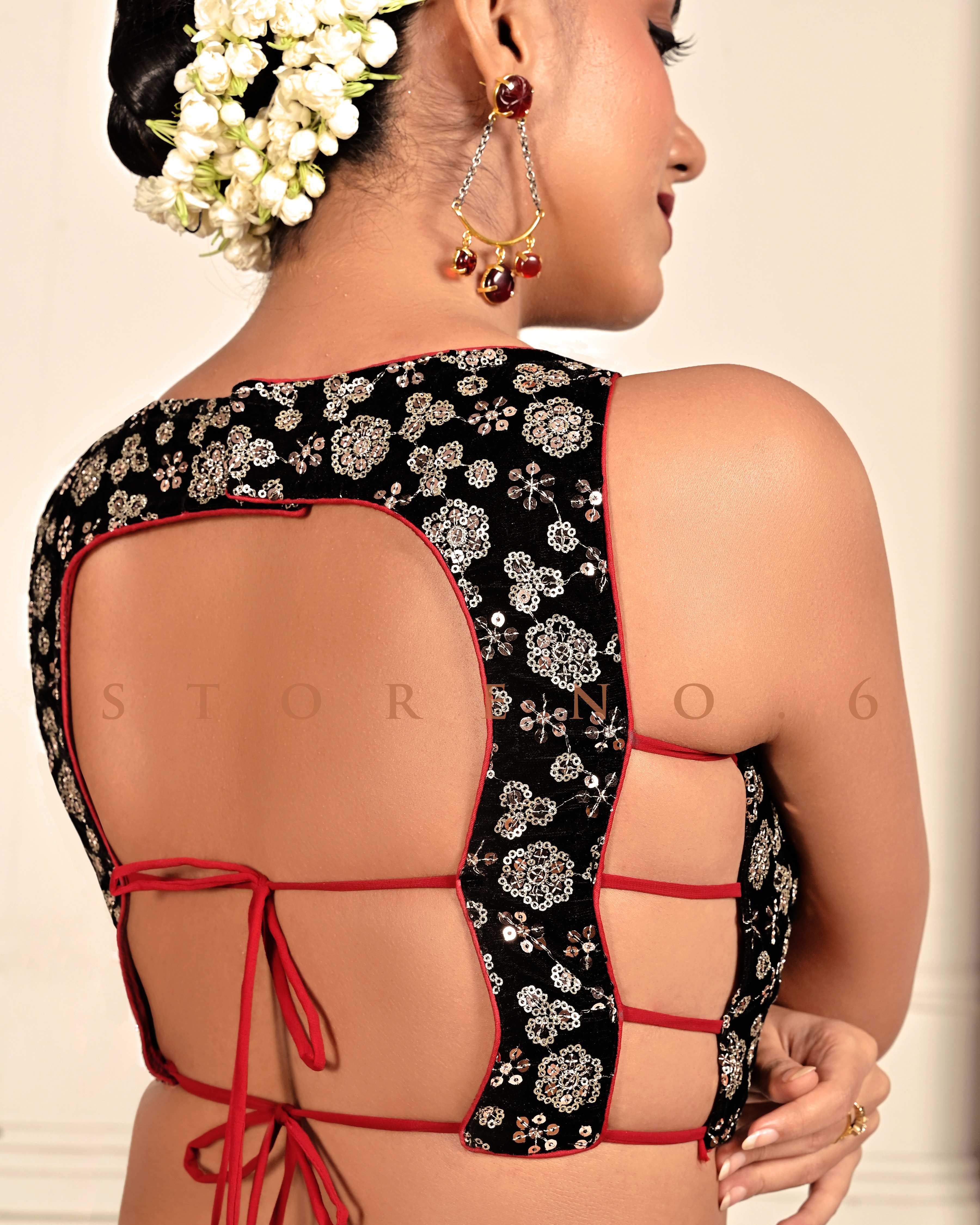 OPERA QUEEN SAREE WITH FAME FANTASY BLOUSE