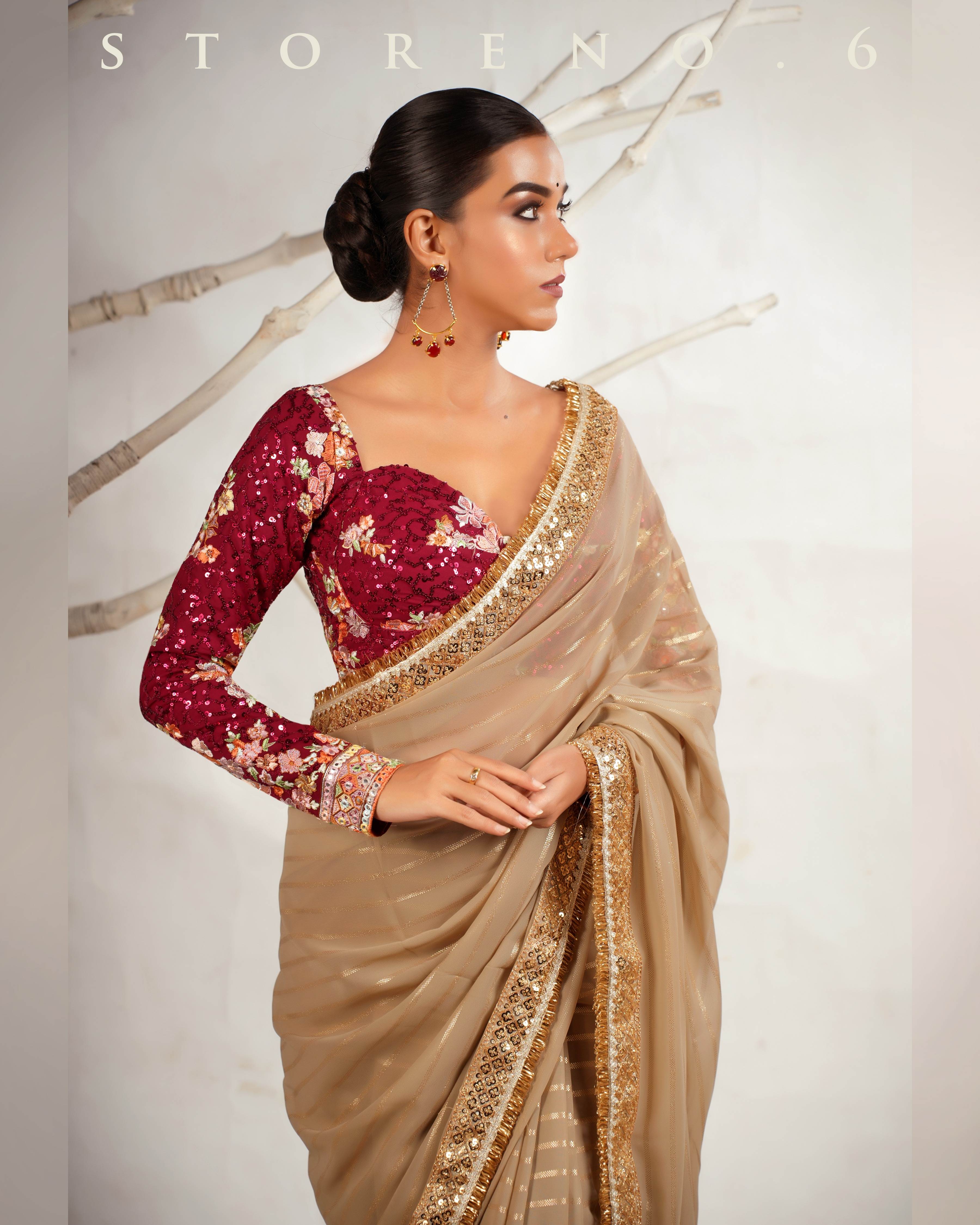 RAAKT AFSOON CLASSIC CORSET BLOUSE