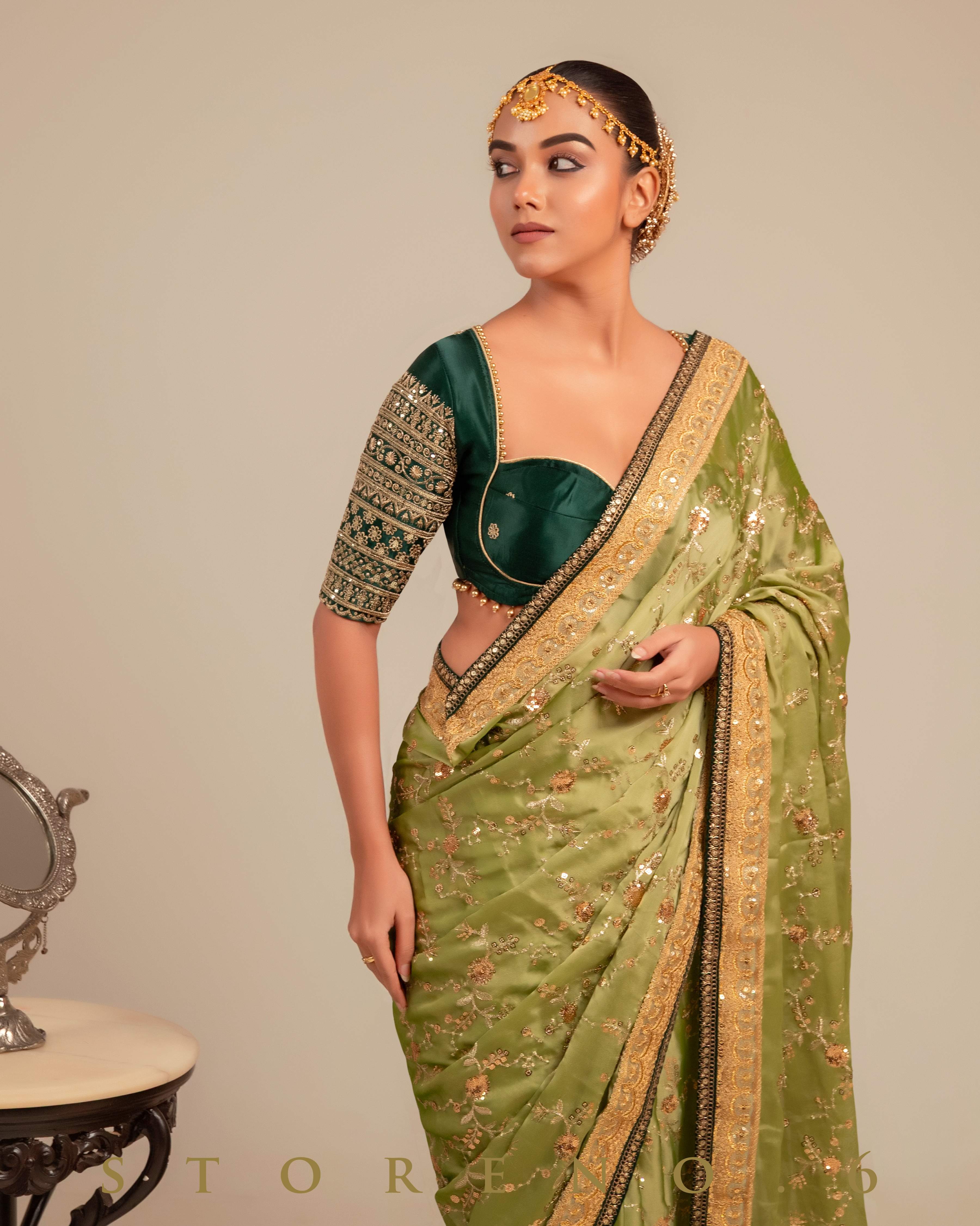 WILLOW WHISPER SAREE