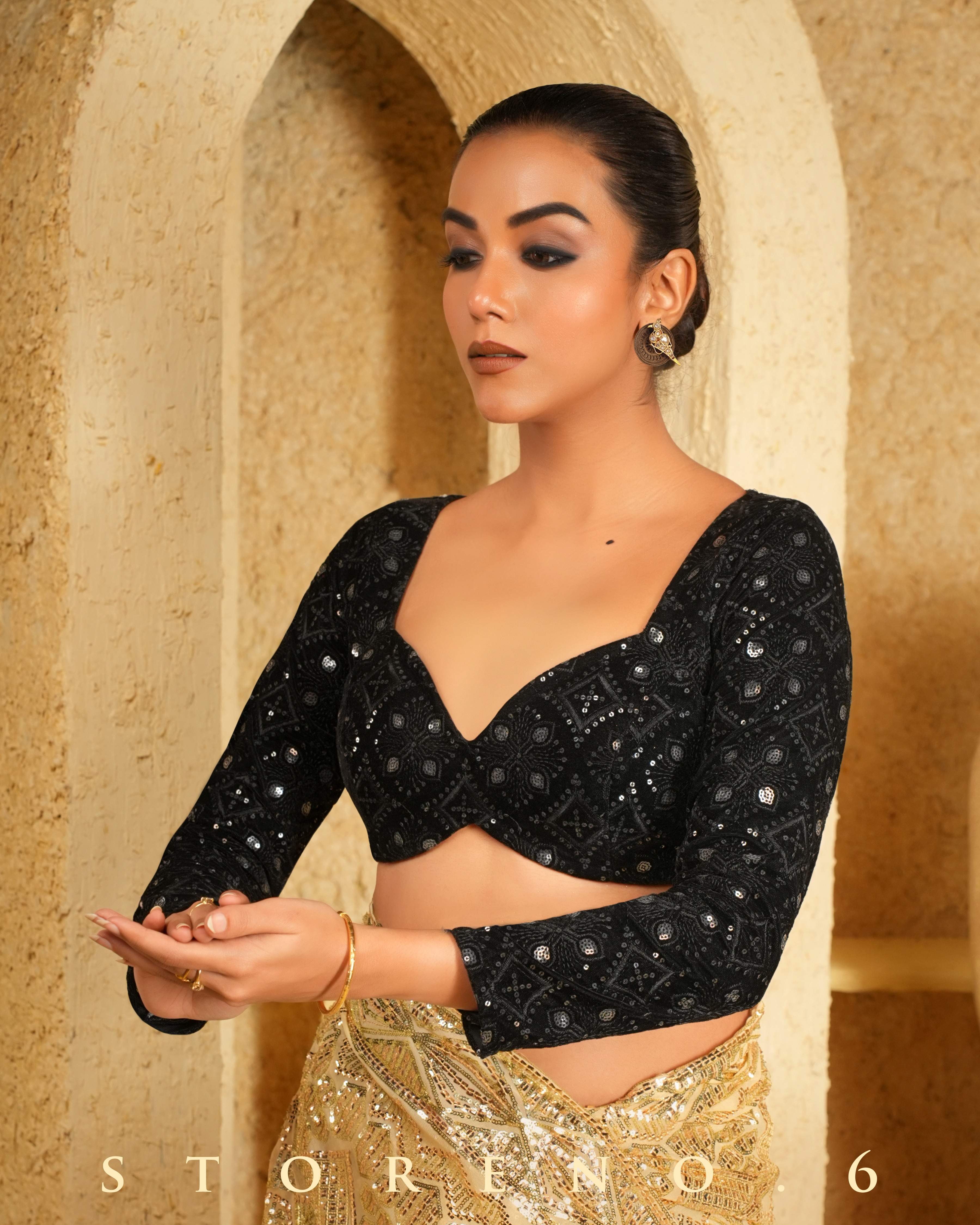 COSMIC CONTOUR BLOUSE