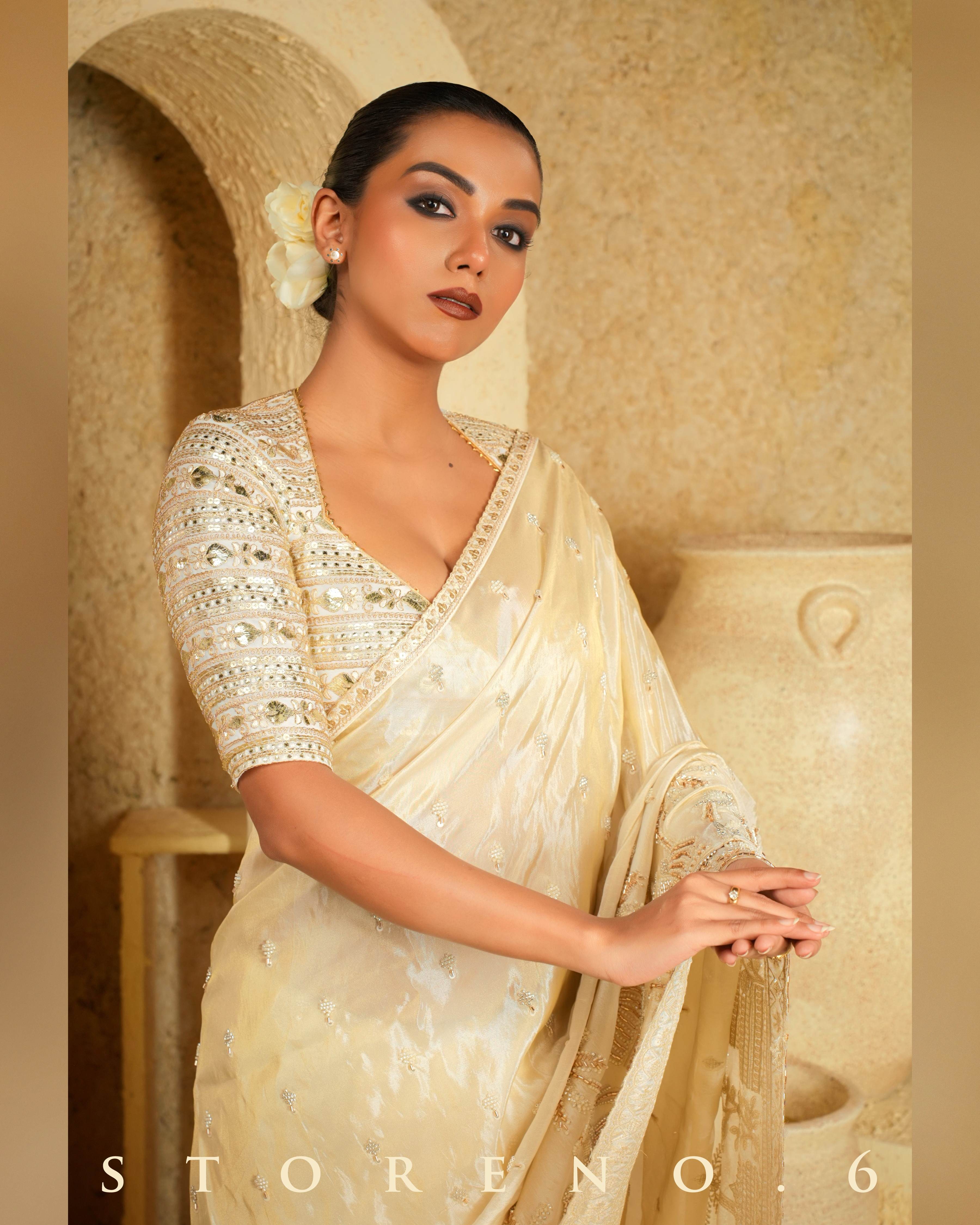 INTENSE IVORY BLOUSE
