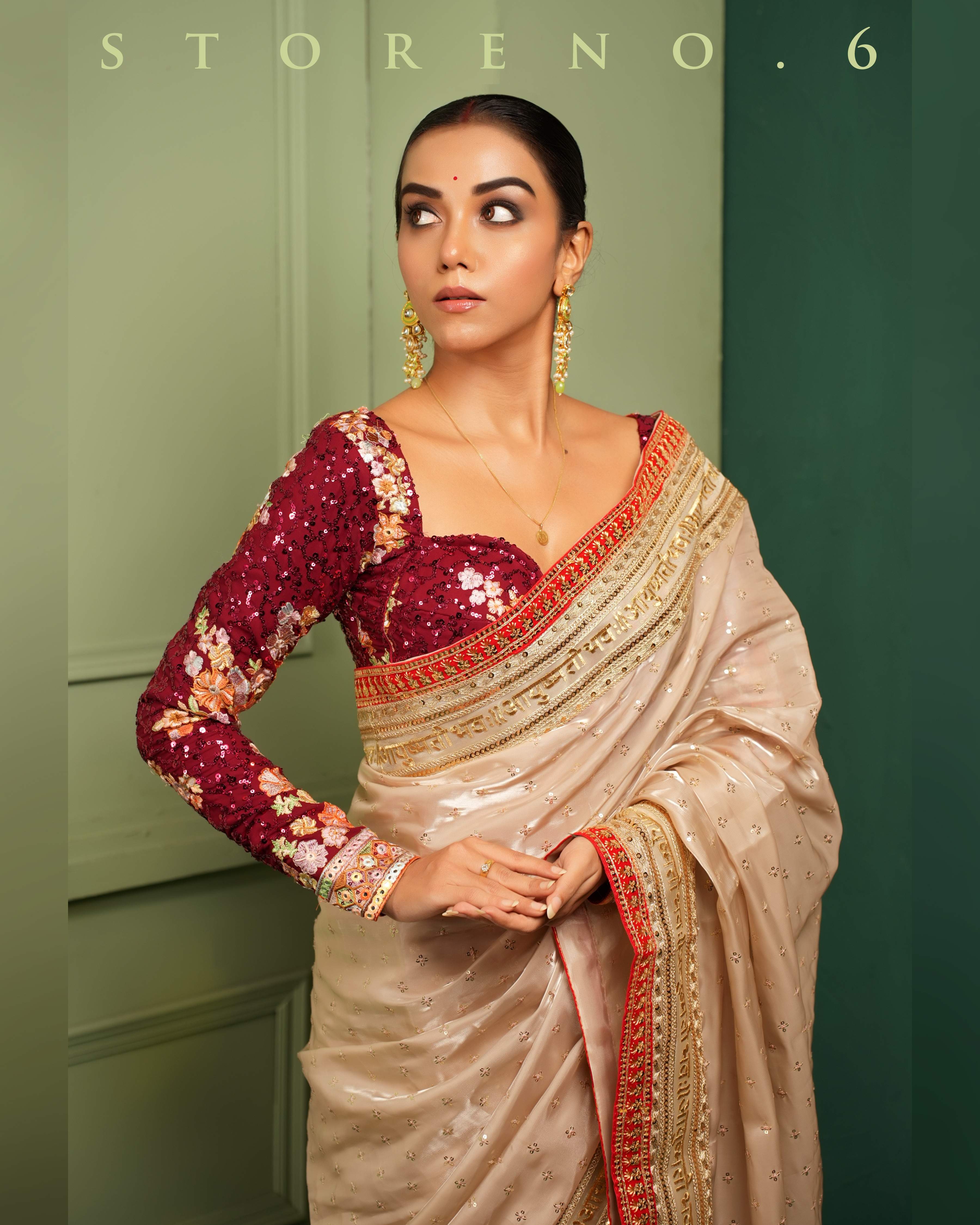 RAAKT AFSOON CLASSIC CORSET BLOUSE