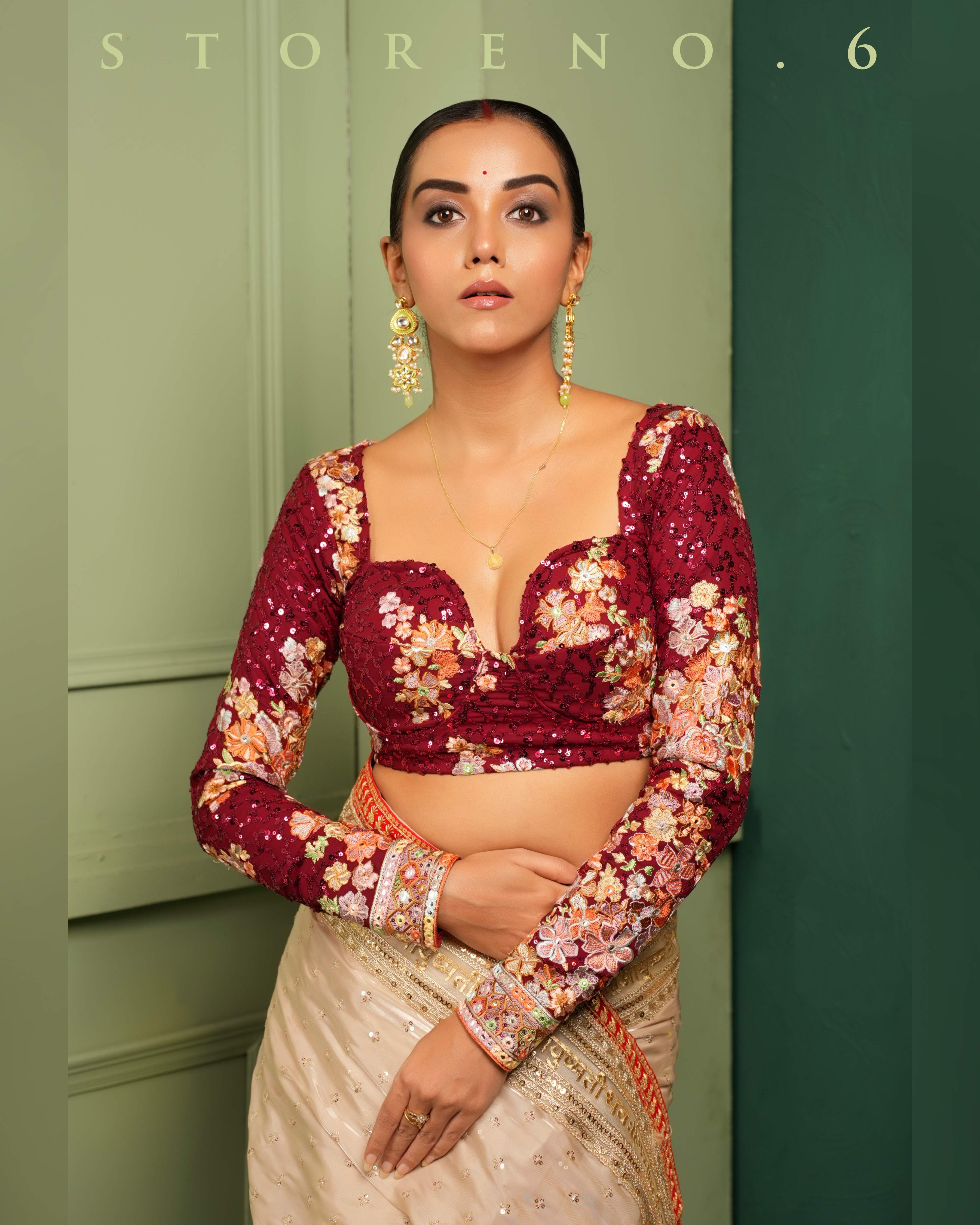 RAAKT AFSOON CLASSIC CORSET BLOUSE