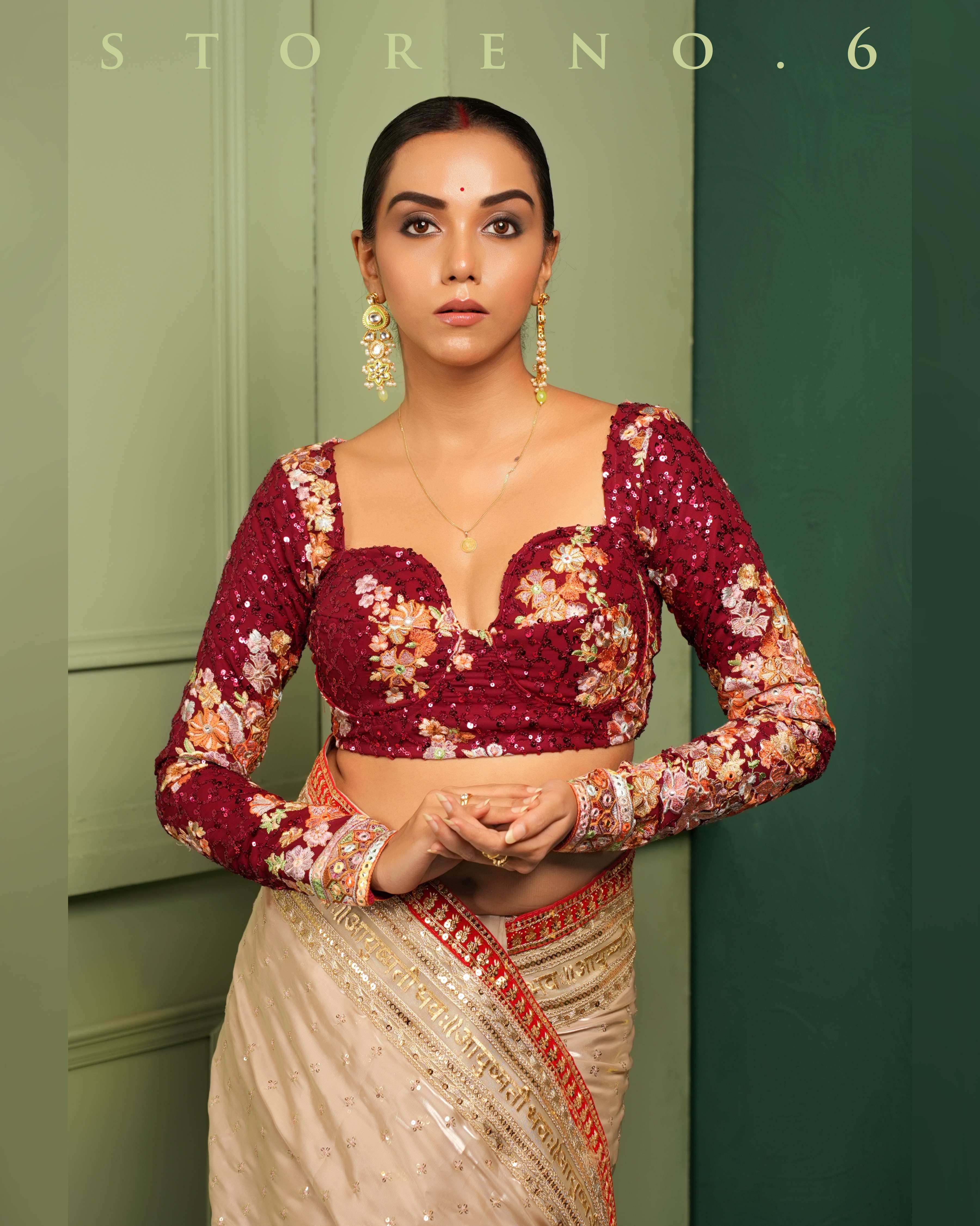 RAAKT AFSOON CLASSIC CORSET BLOUSE