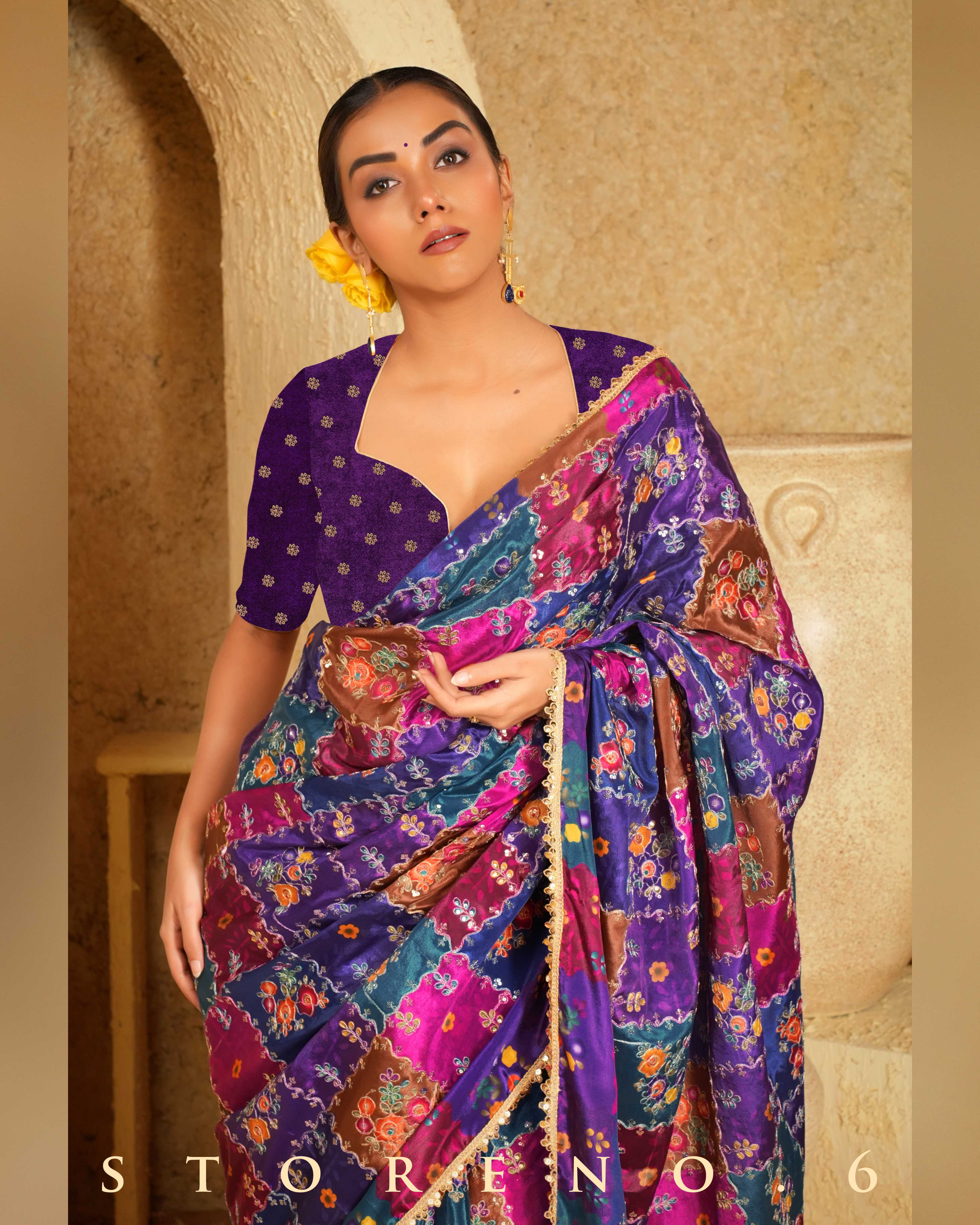 RAISIN RHAPSODY SAREE