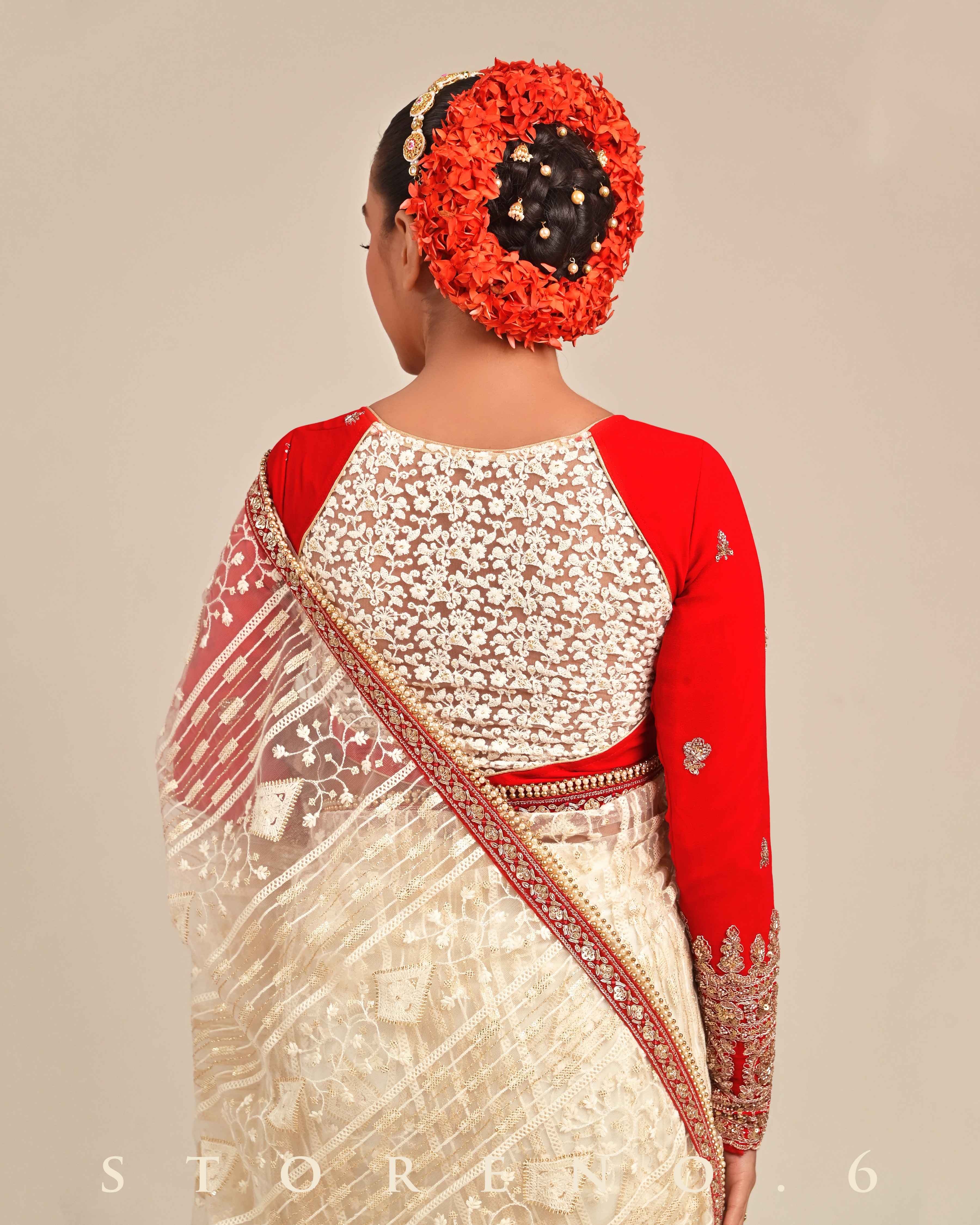 MOONLIT MUSE SAREE WITH MAGNETIC MUSE CLASSIC BLOUSE