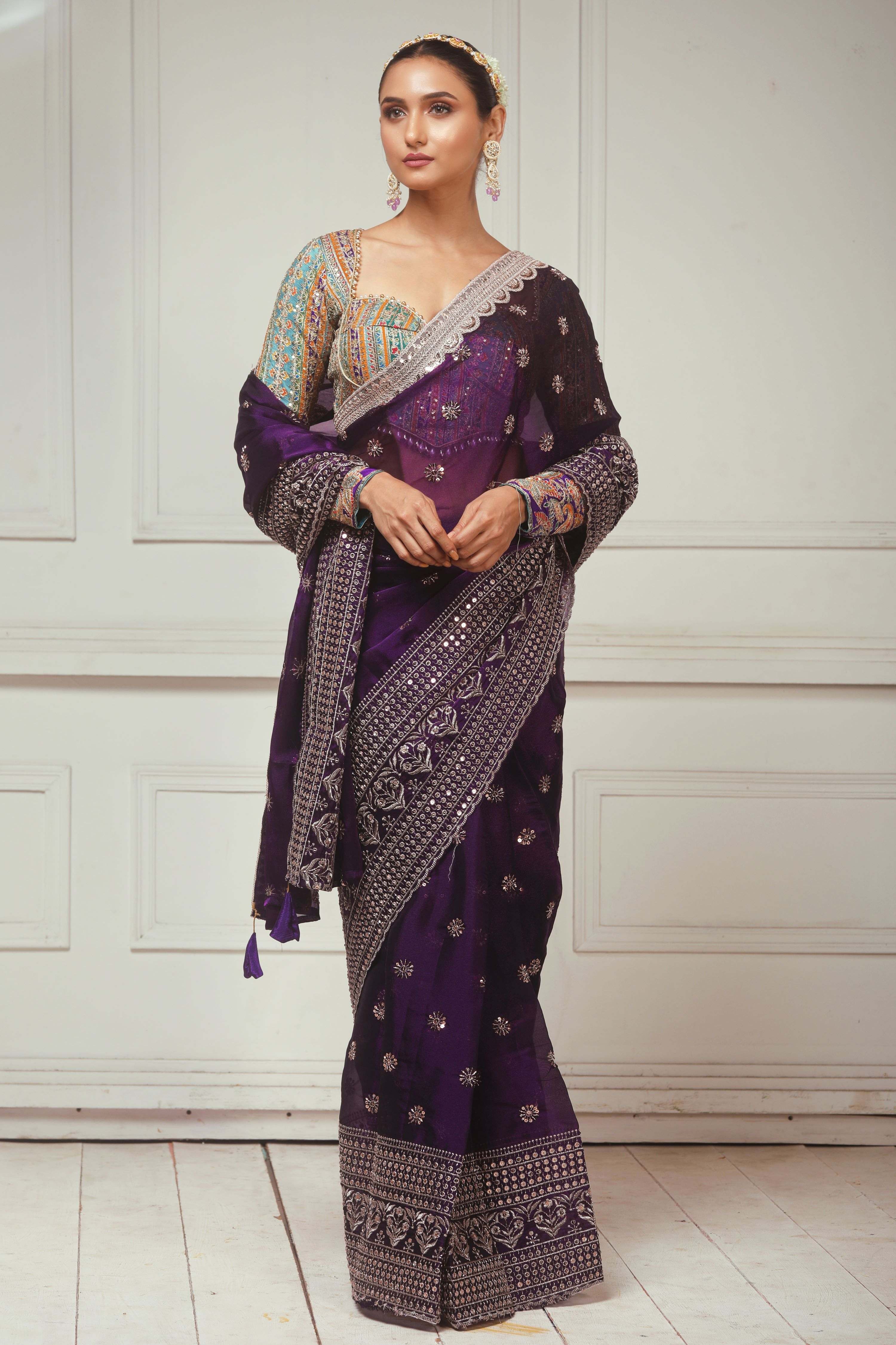 COSMIC POETRY SAREE