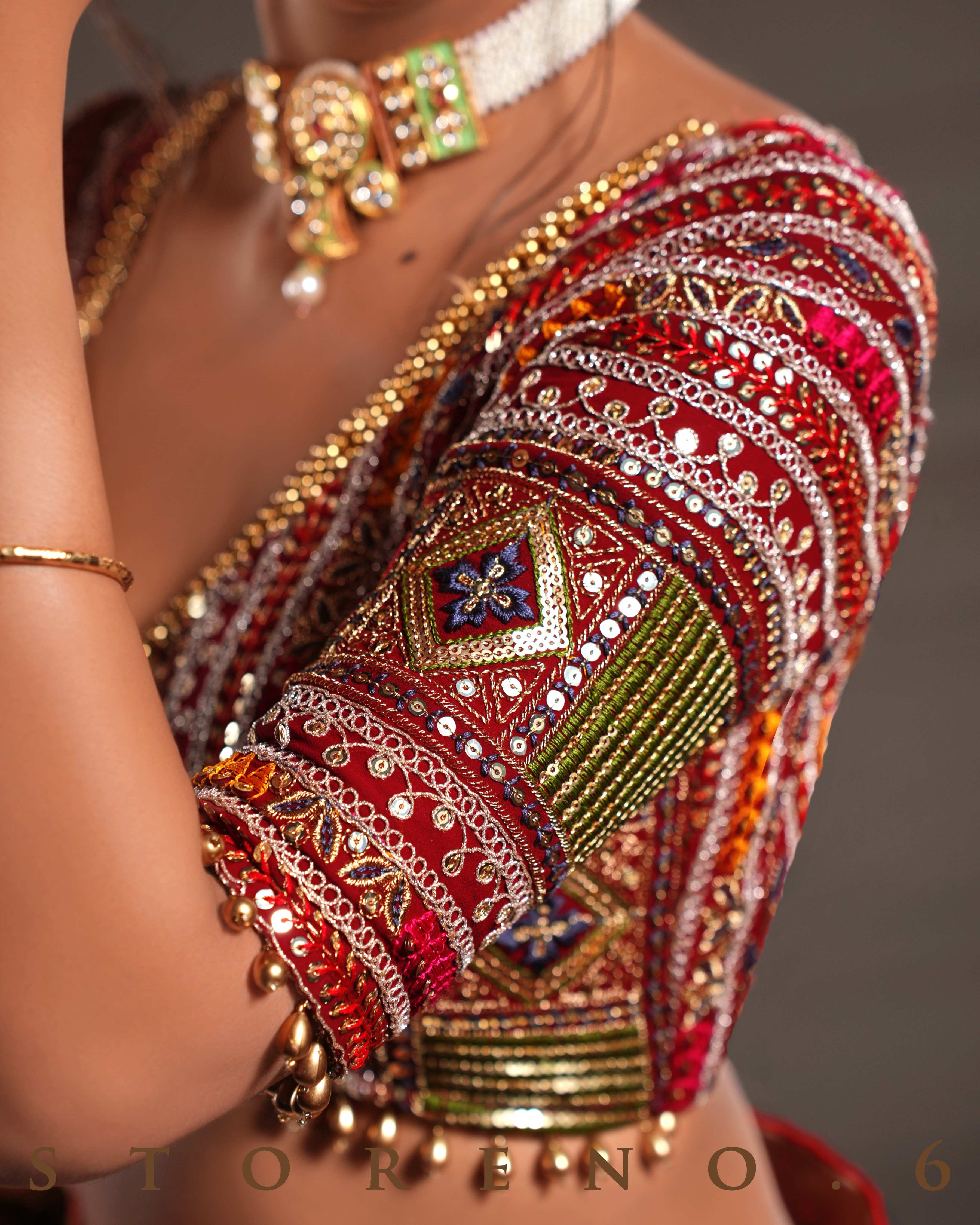 ROYAL SUBTLE QUEEN SAREE WITH LUSH OF BERRY BLOUSE